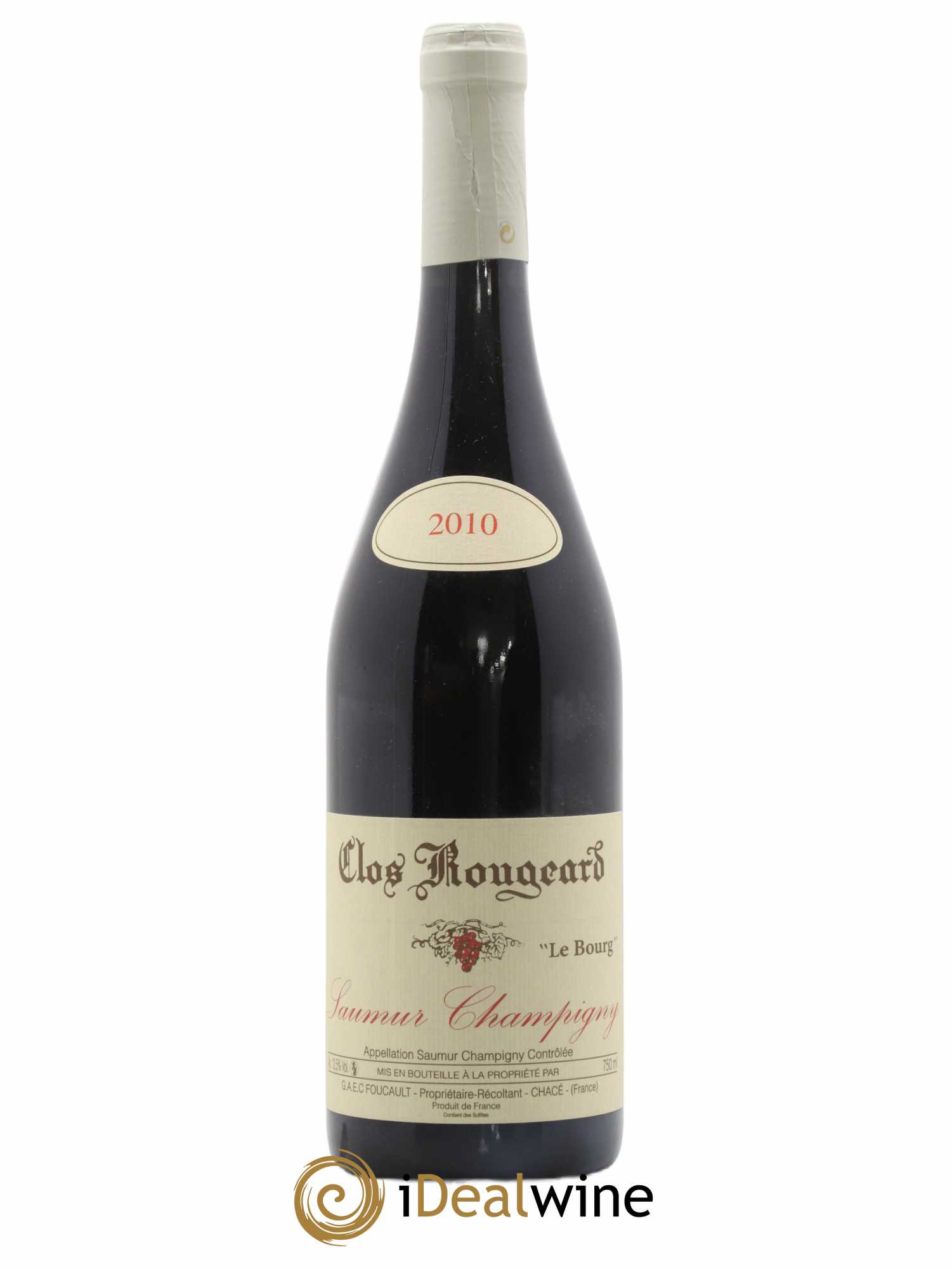 Saumur-Champigny Le Bourg Clos Rougeard 2010 - Lot de 1 bouteille - 0