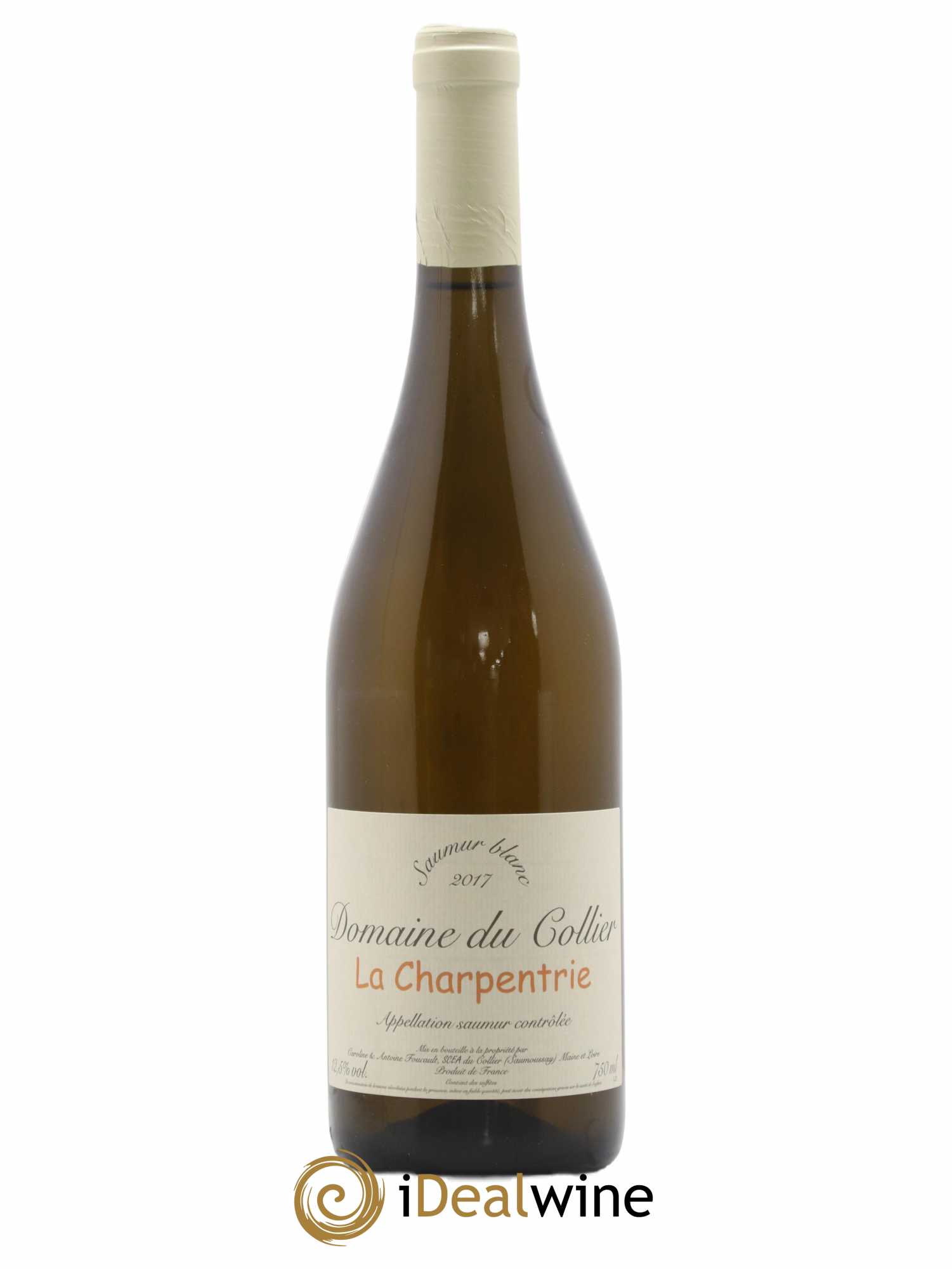 Saumur La Charpentrie Domaine du Collier 2017 - Lot de 1 bouteille - 0