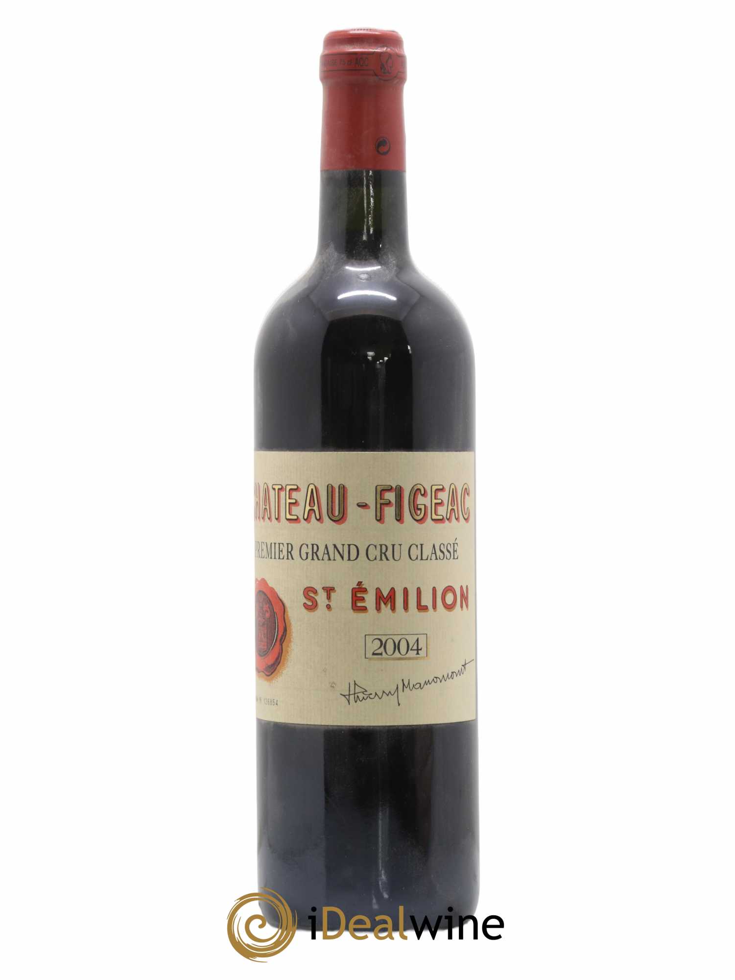 Château Figeac 1er Grand Cru Classé A 2004 - Lot de 1 bouteille - 0
