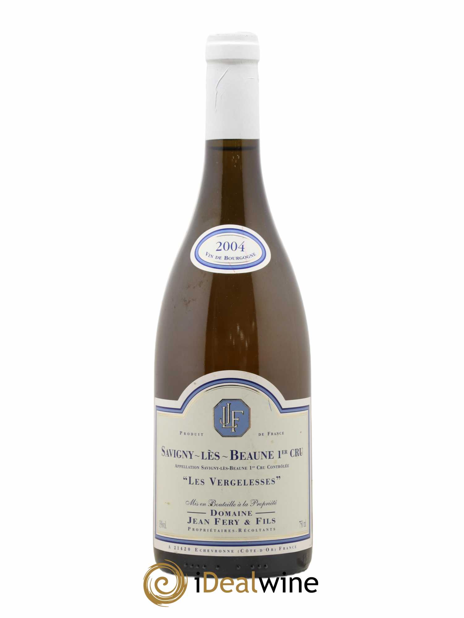Savigny-lès-Beaune 1er Cru Les Vergelesses Domaine Fery & Fils 2004 - Posten von 1 Flasche - 0