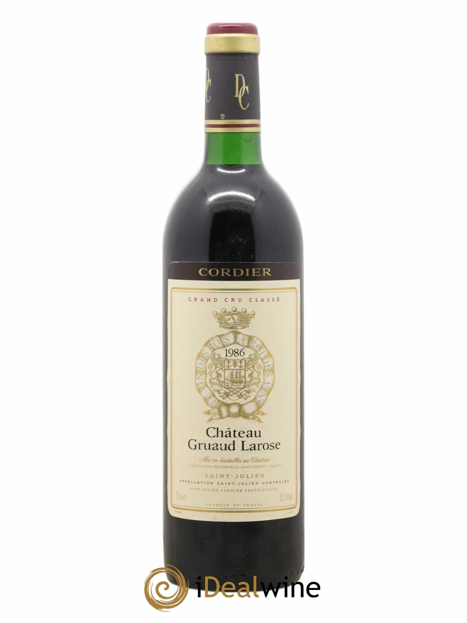 Château Gruaud Larose 2ème Grand Cru Classé 1986 - Lot de 1 bouteille - 0
