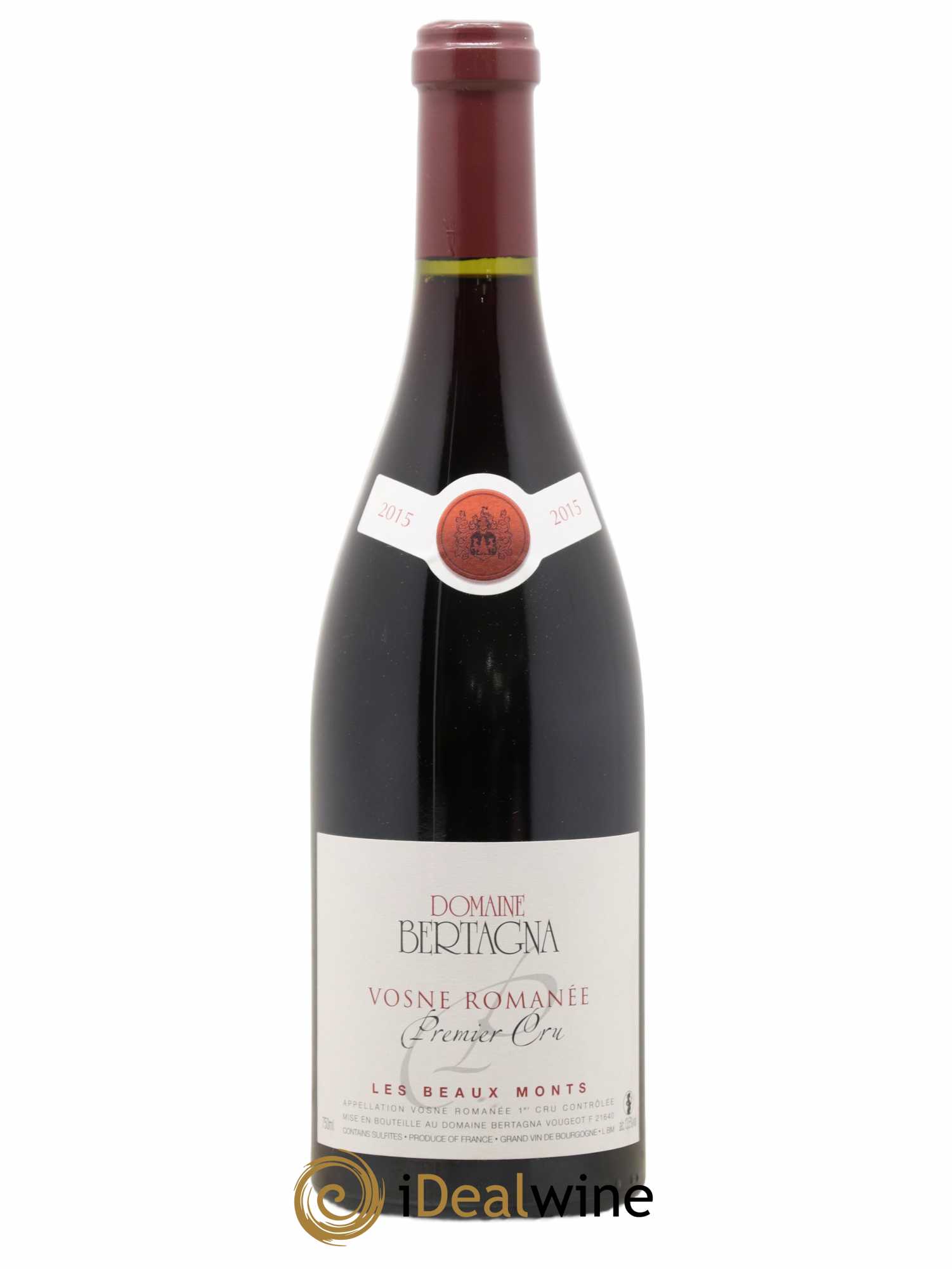 Vosne-Romanée 1er Cru Les Beaux-Monts Bertagna 2015 - Lot de 1 bouteille - 0