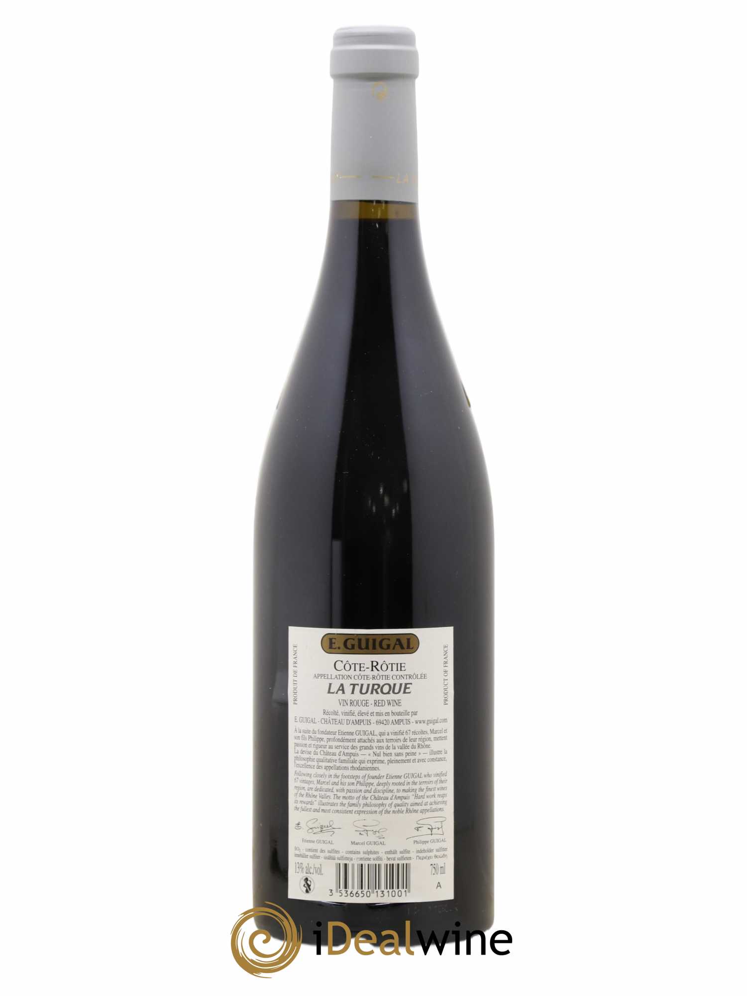 Côte-Rôtie La Turque Guigal 2009 - Lot de 1 bouteille - 1