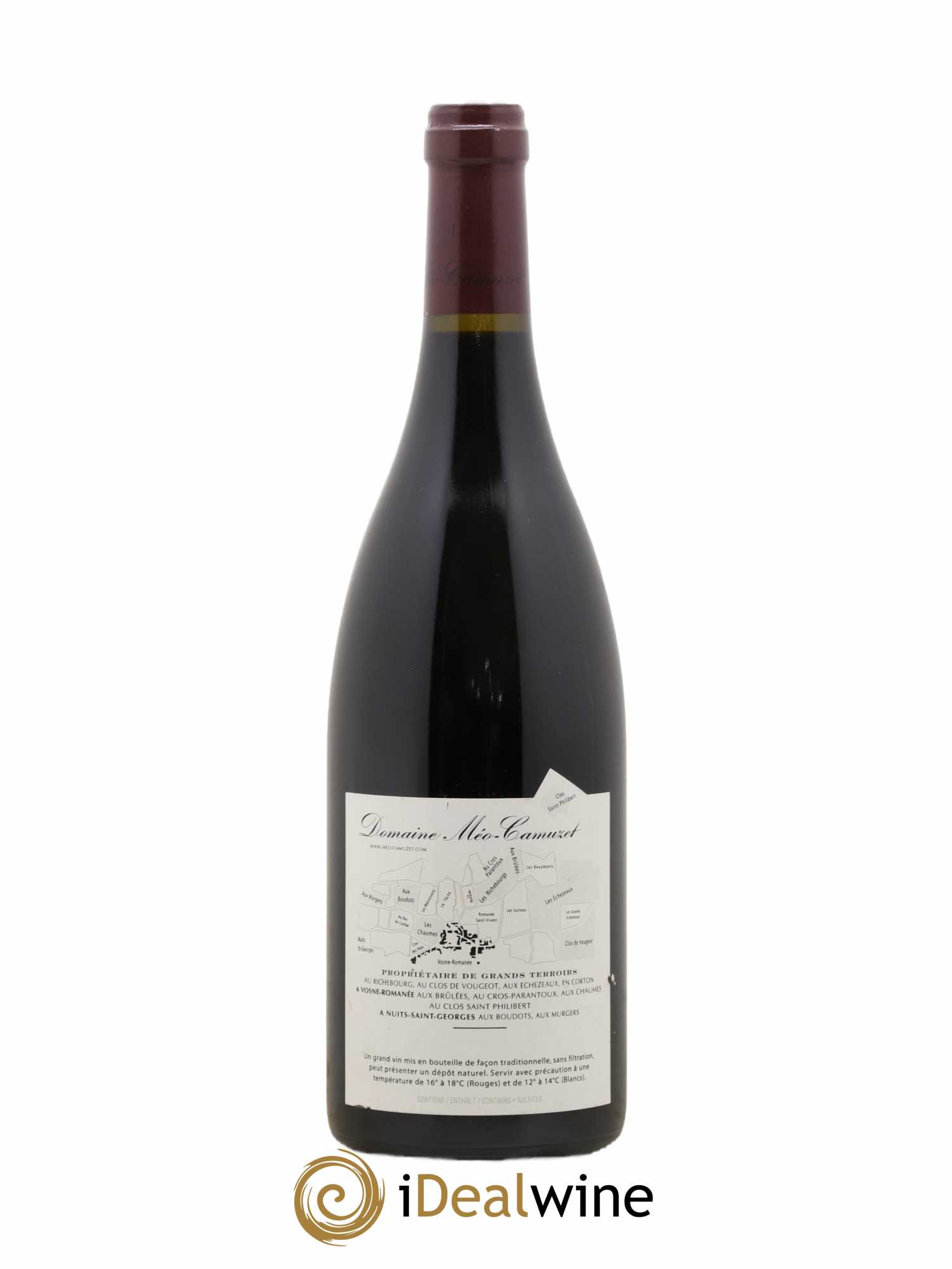 Vosne-Romanée 1er Cru Les Chaumes Méo-Camuzet (Domaine) 2005 - Lot de 1 bouteille - 1