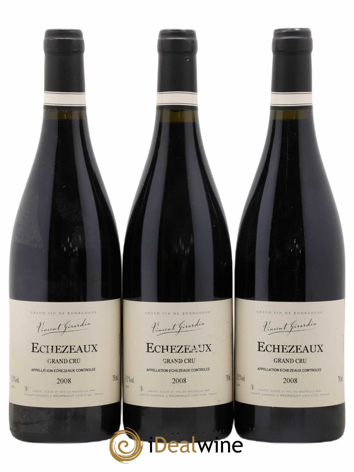 Echezeaux Grand Cru Vincent Girardin (Domaine) 2008 - Lot de 3 bouteilles - 0
