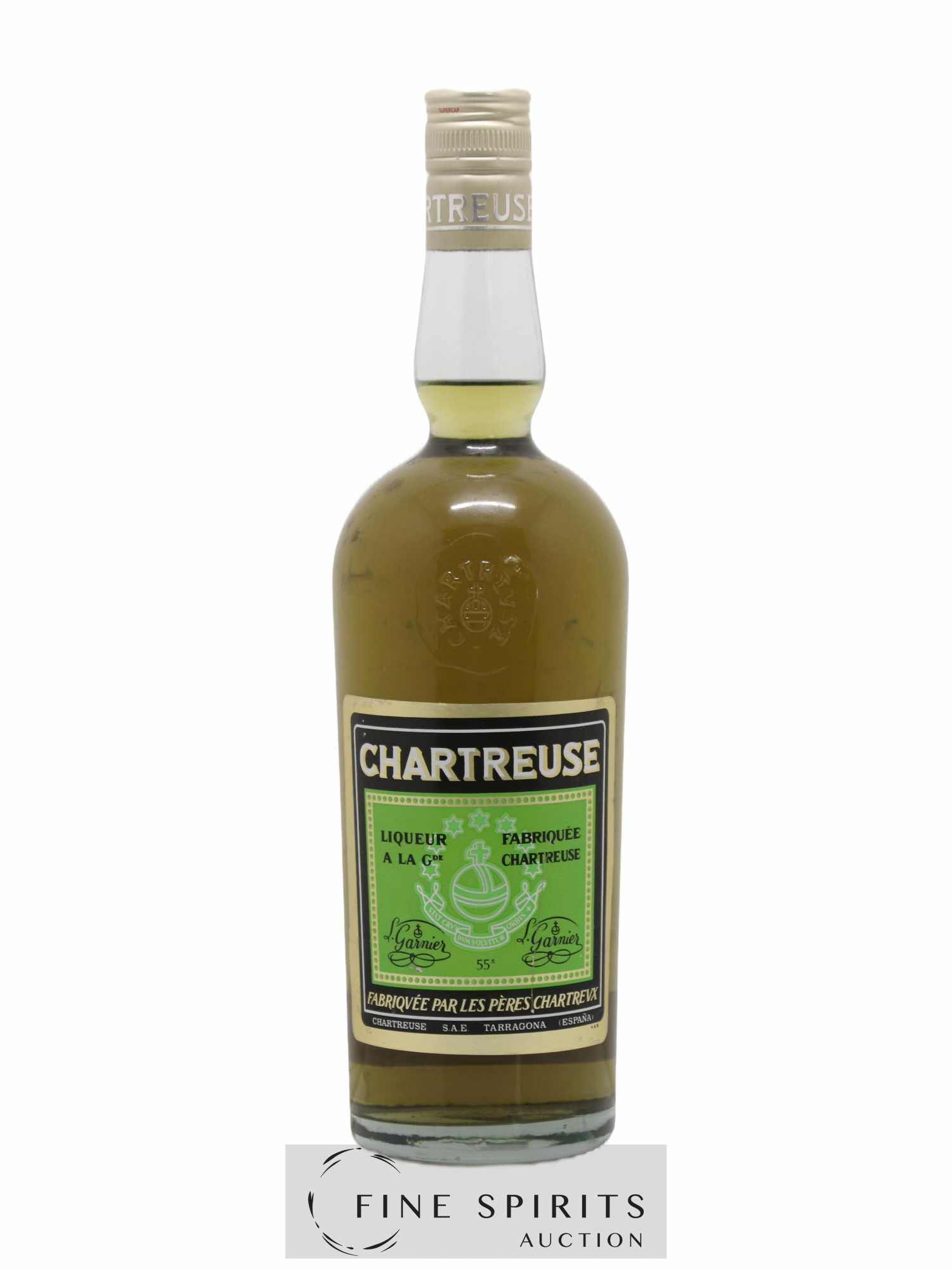 Chartreuse Of. Tarragone Verte (1973-1983) - Lot de 1 bouteille - 0