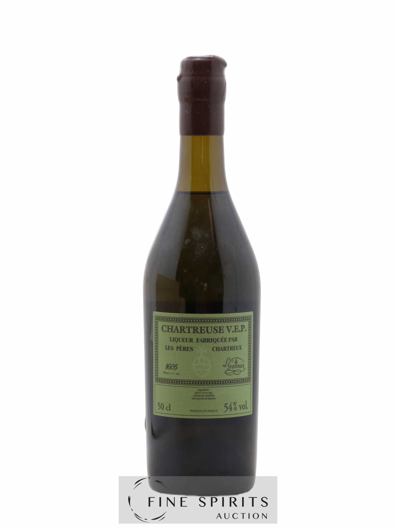 Chartreuse Of. Verte V.E.P. Mise 2011 - Lot de 1 bouteille - 1