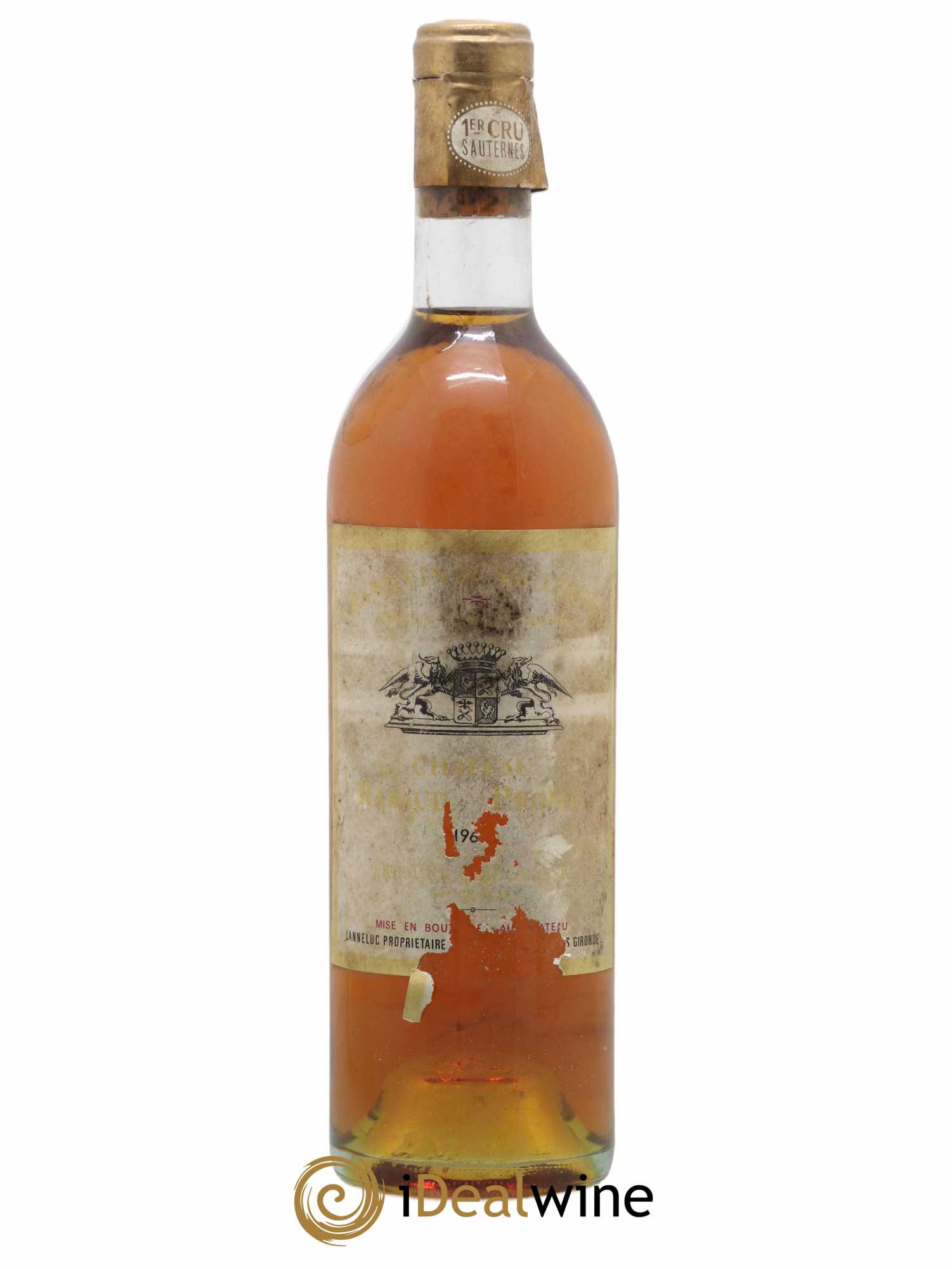 Château Rabaud Promis 1er Grand Cru Classé 1969 - Posten von 1 Flasche - 0