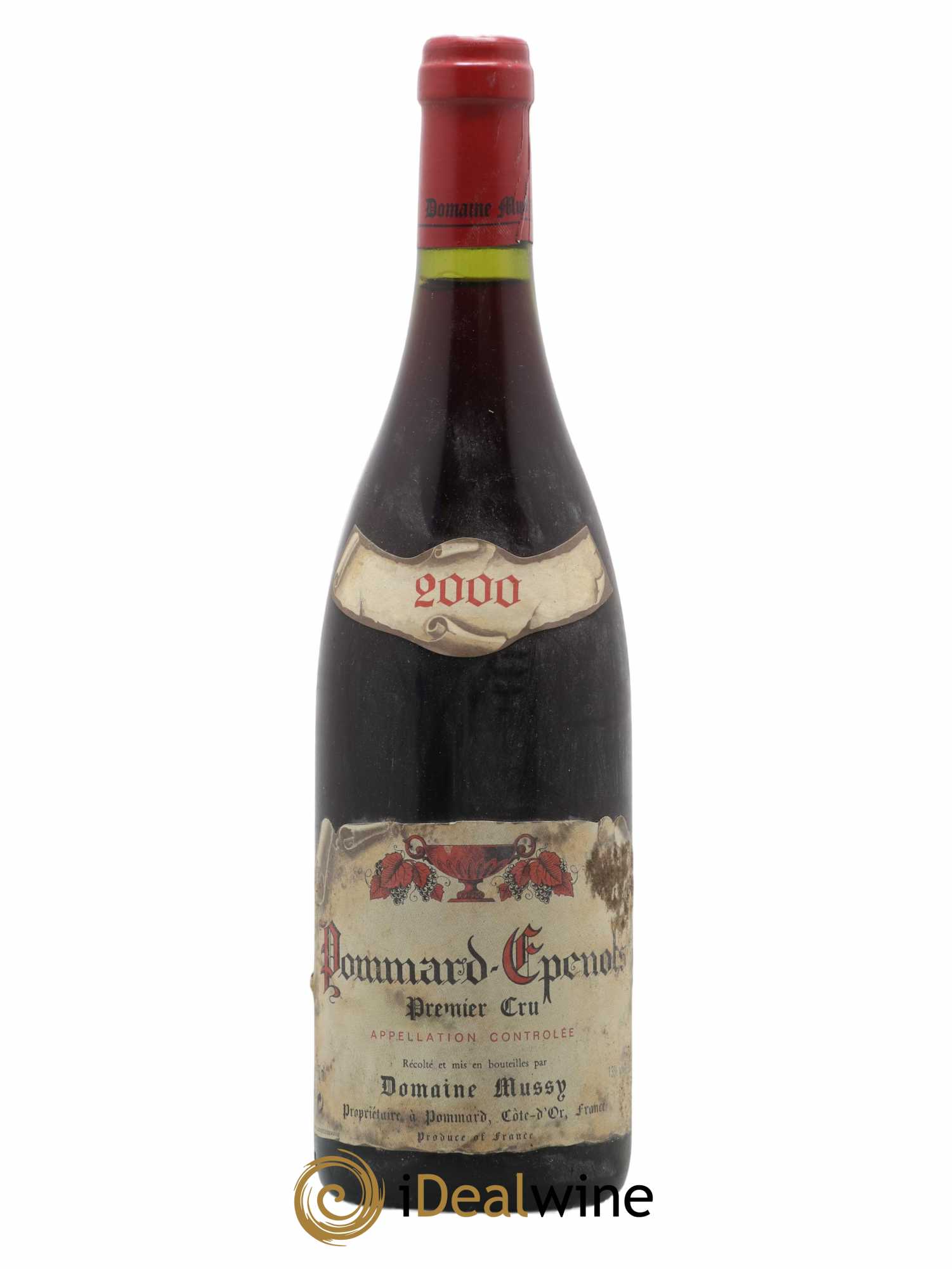 Pommard 1er Cru Les Epenots Domaine Mussy 2000 - Posten von 1 Flasche - 0