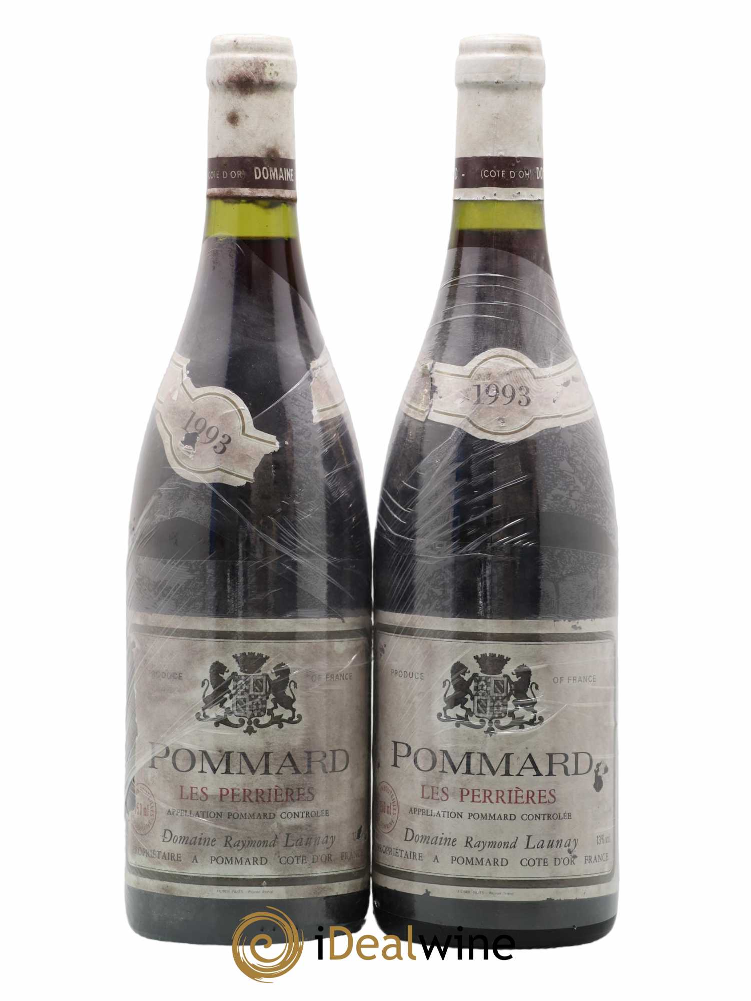 Pommard Les Perrières Raymond Launey 1993 - Posten von 2 Flaschen - 0