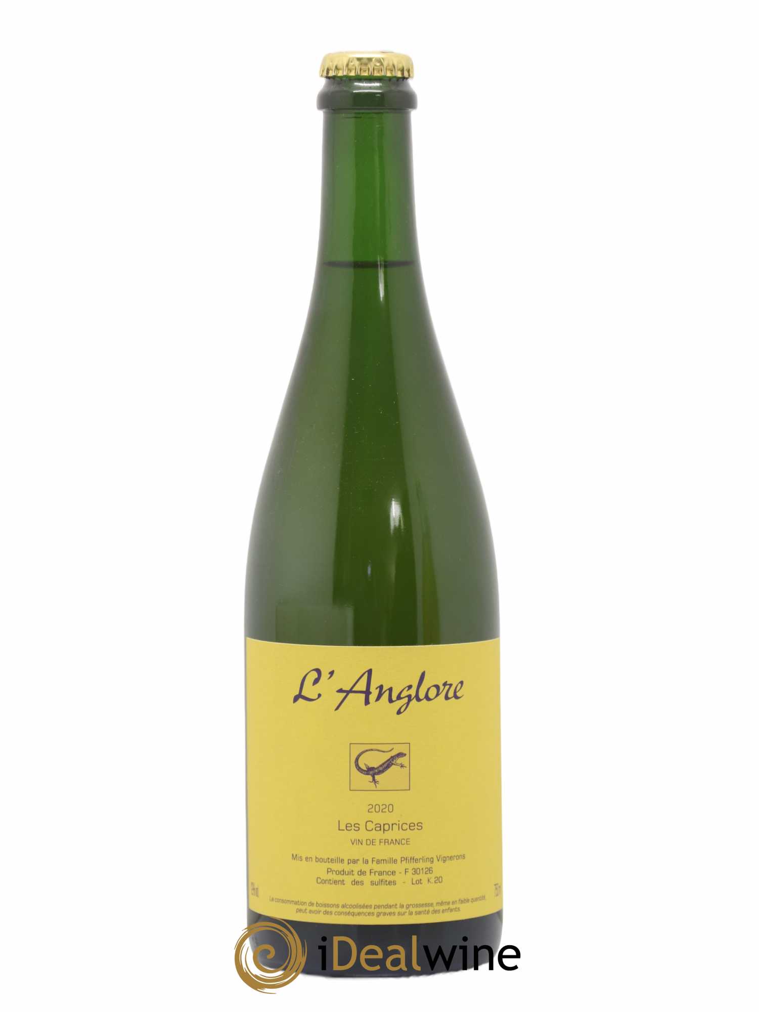 Vin de France Les Caprices L'Anglore (sans prix de réserve) 2020 - Lot de 1 bouteille - 0