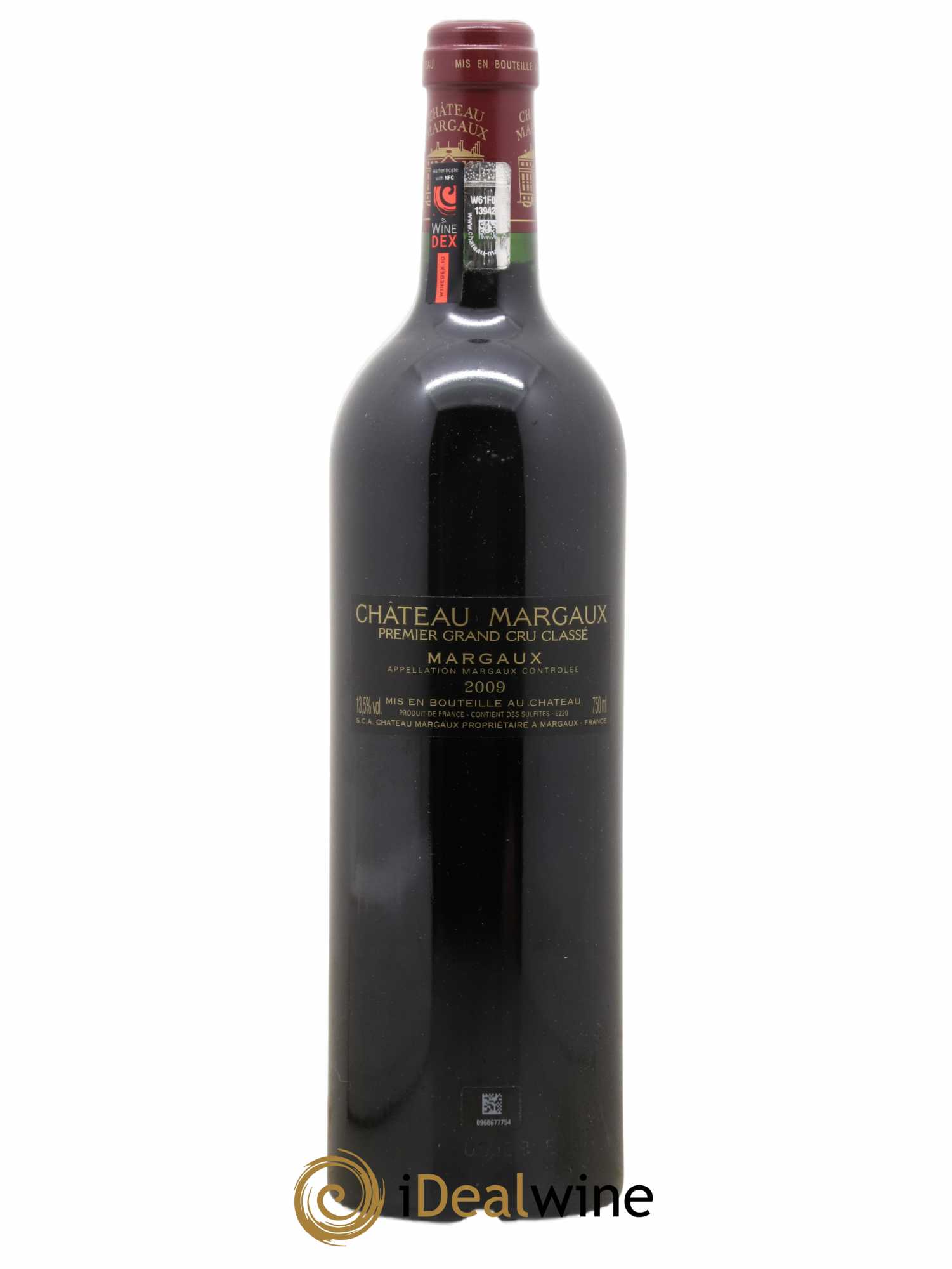 Château Margaux 1er Grand Cru Classé 2009 - Lot de 1 bouteille - 1