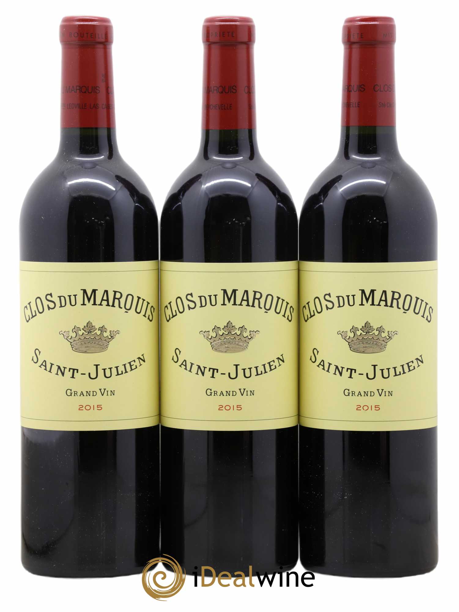 Clos du Marquis 2015 - Lot de 3 bouteilles - 0