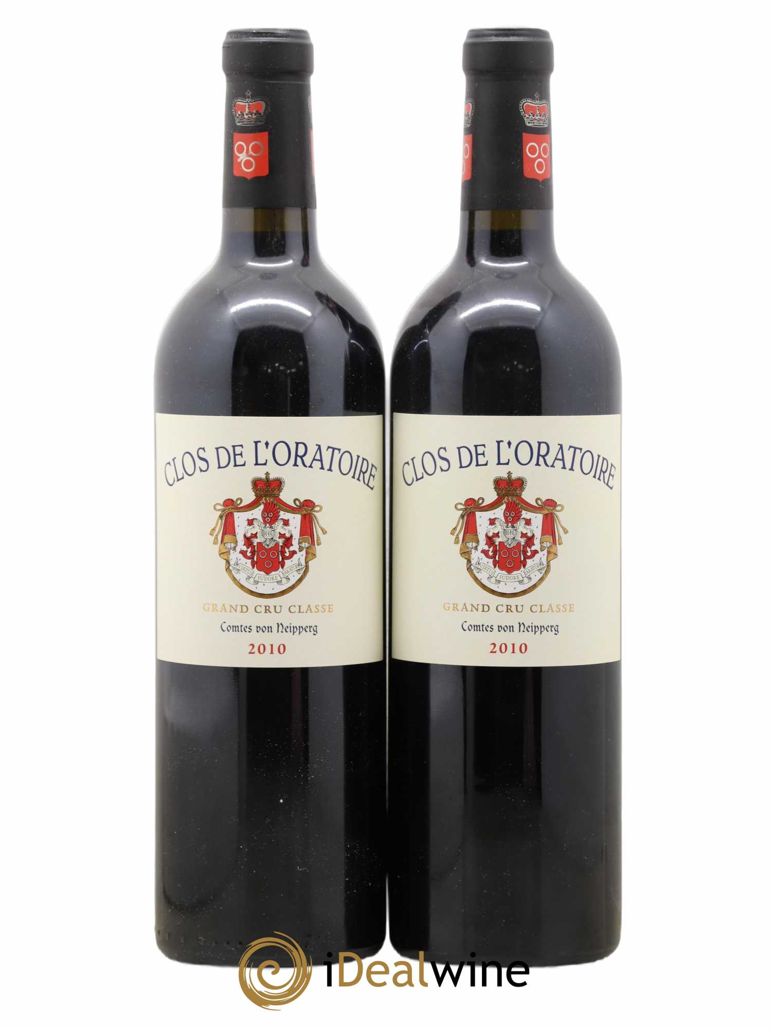 Clos de l'Oratoire Grand Cru Classé 2010 - Lot de 2 bouteilles - 0