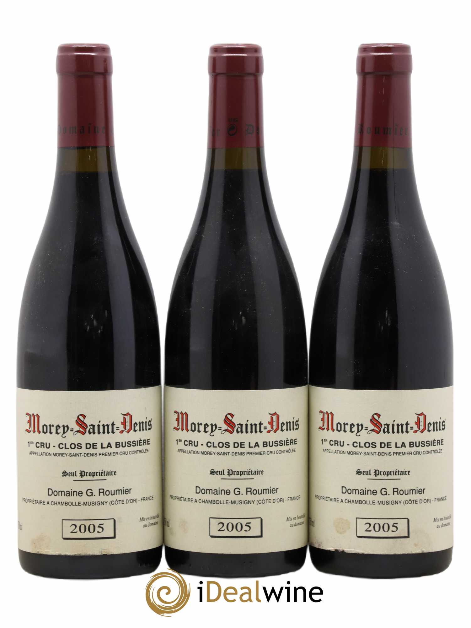 Morey-Saint-Denis 1er Cru Clos de la Bussière Georges Roumier (Domaine) 2005 - Lot de 3 bouteilles - 0