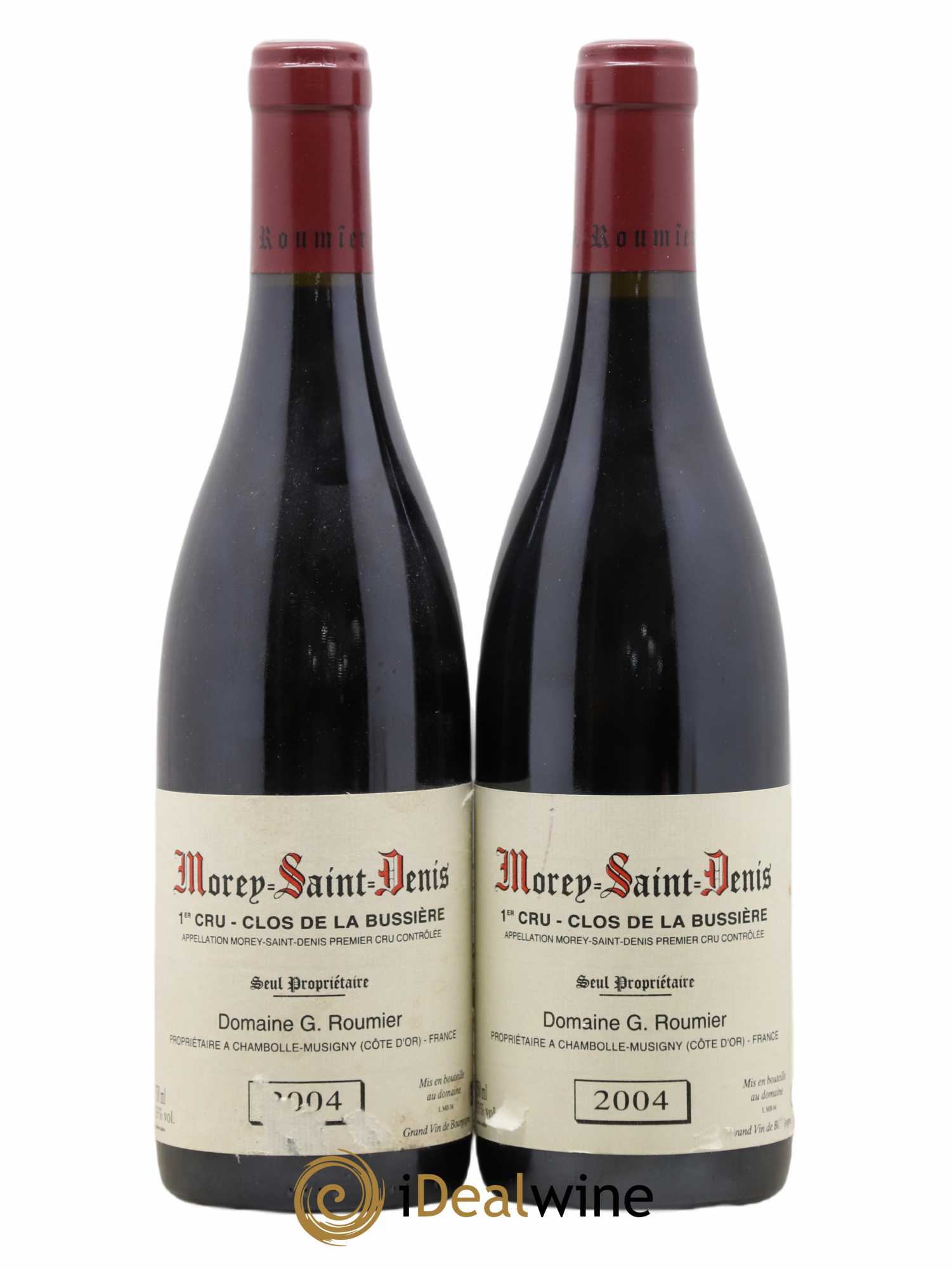 Morey-Saint-Denis 1er Cru Clos de la Bussière Georges Roumier (Domaine) 2004 - Lot de 2 bouteilles - 0