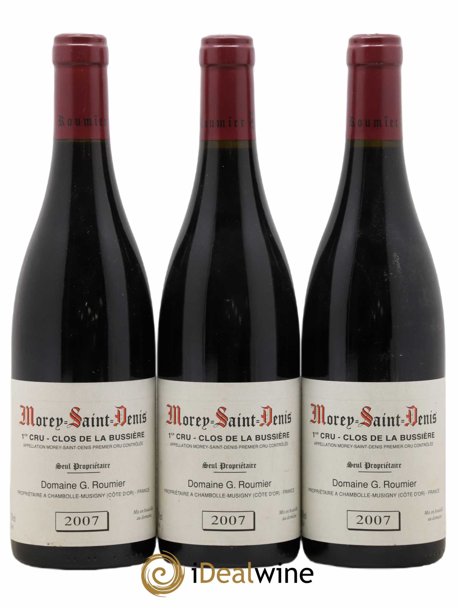 Morey-Saint-Denis 1er Cru Clos de la Bussière Georges Roumier (Domaine) 2007 - Lot de 3 bouteilles - 0