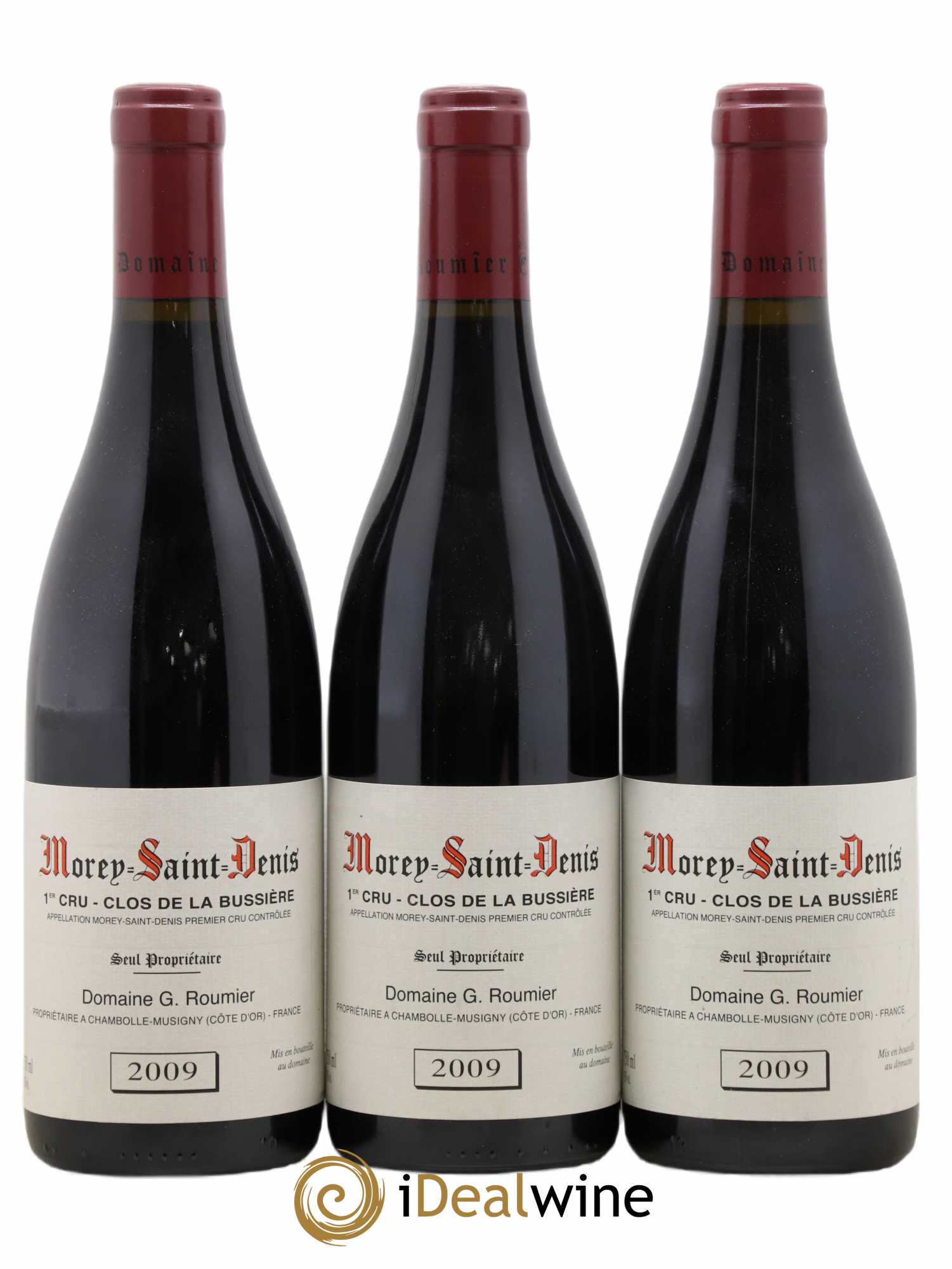 Morey-Saint-Denis 1er Cru Clos de la Bussière Georges Roumier (Domaine) 2009 - Lot de 3 bouteilles - 0