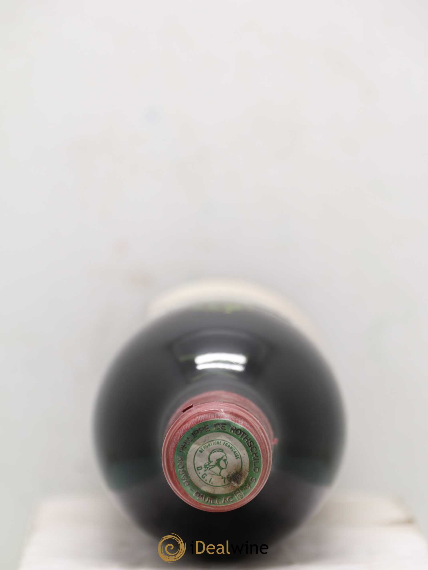 Château Mouton Rothschild 1er Grand Cru Classé 1981 - Lot de 1 bouteille - 1
