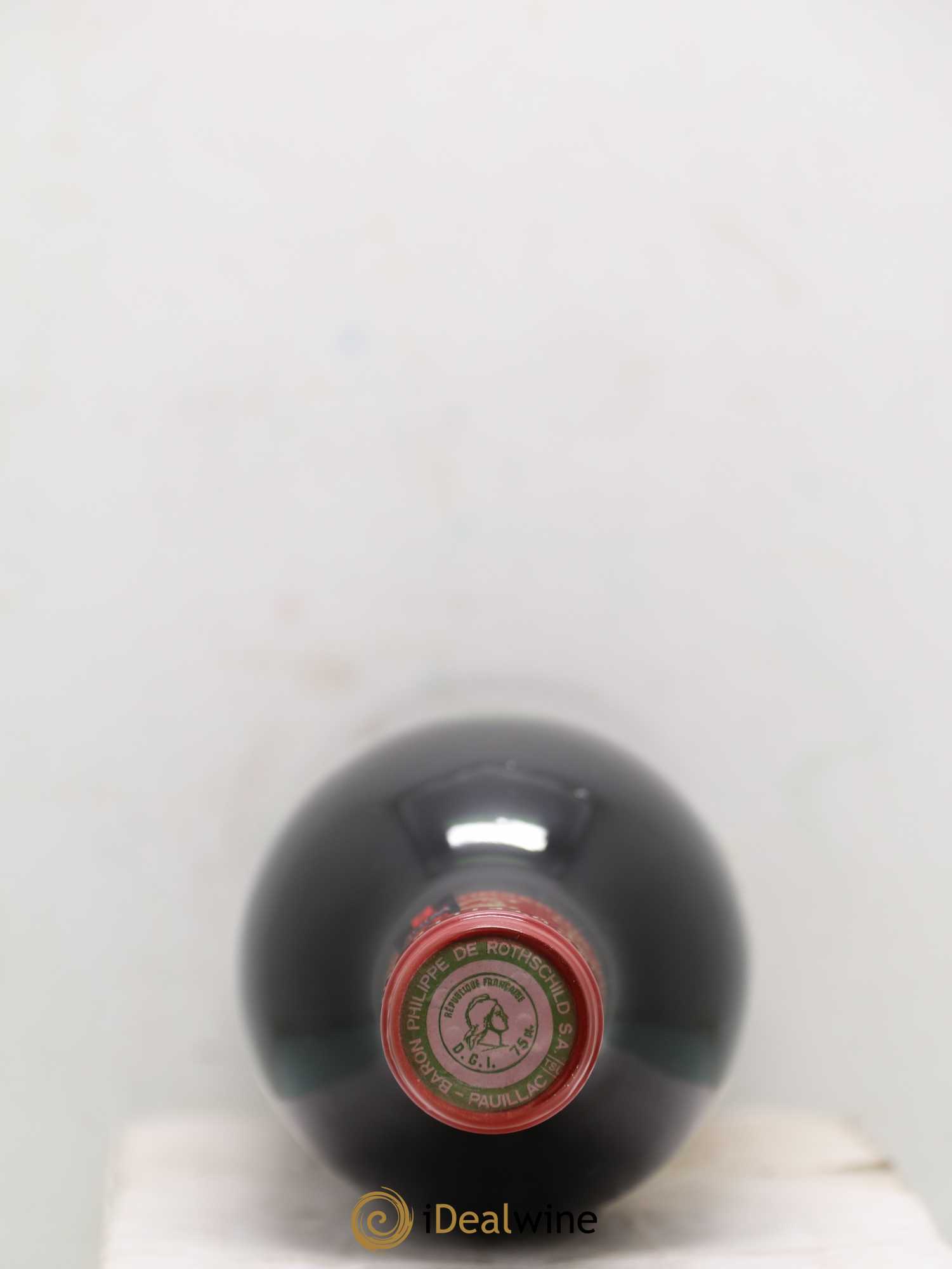 Château Mouton Rothschild 1er Grand Cru Classé 1986 - Lot de 1 bouteille - 2
