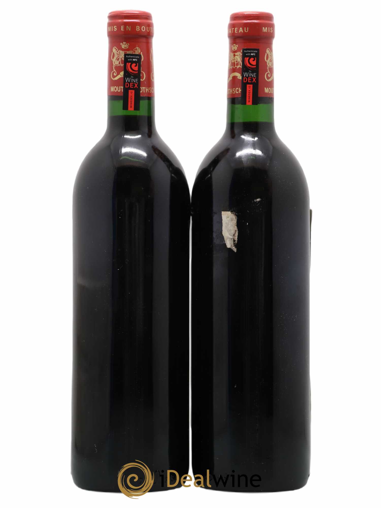 Château Mouton Rothschild 1er Grand Cru Classé 1986 - Lot de 2 bouteilles - 1