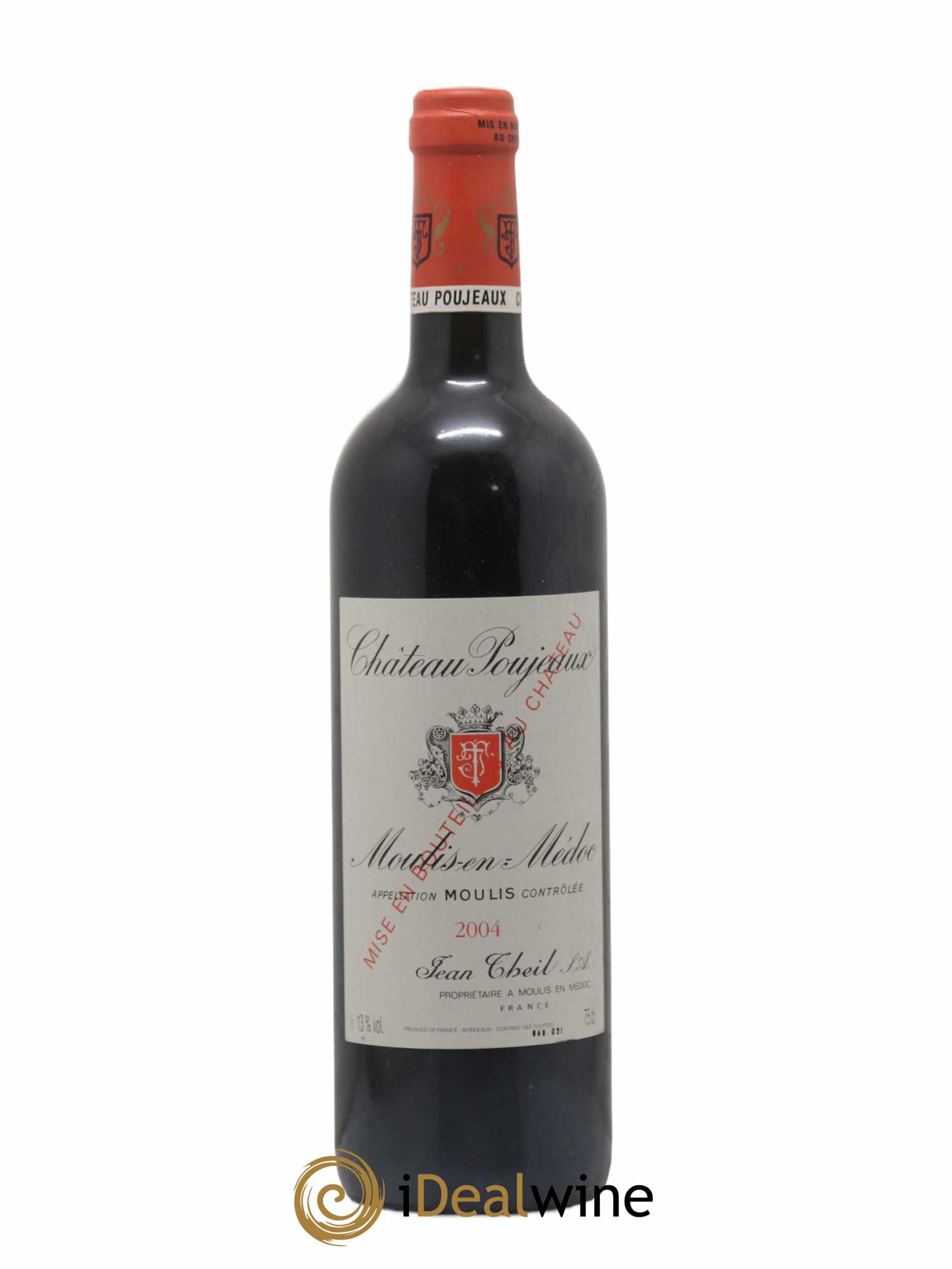 Château Poujeaux 2004 - Lot de 1 bouteille - 0