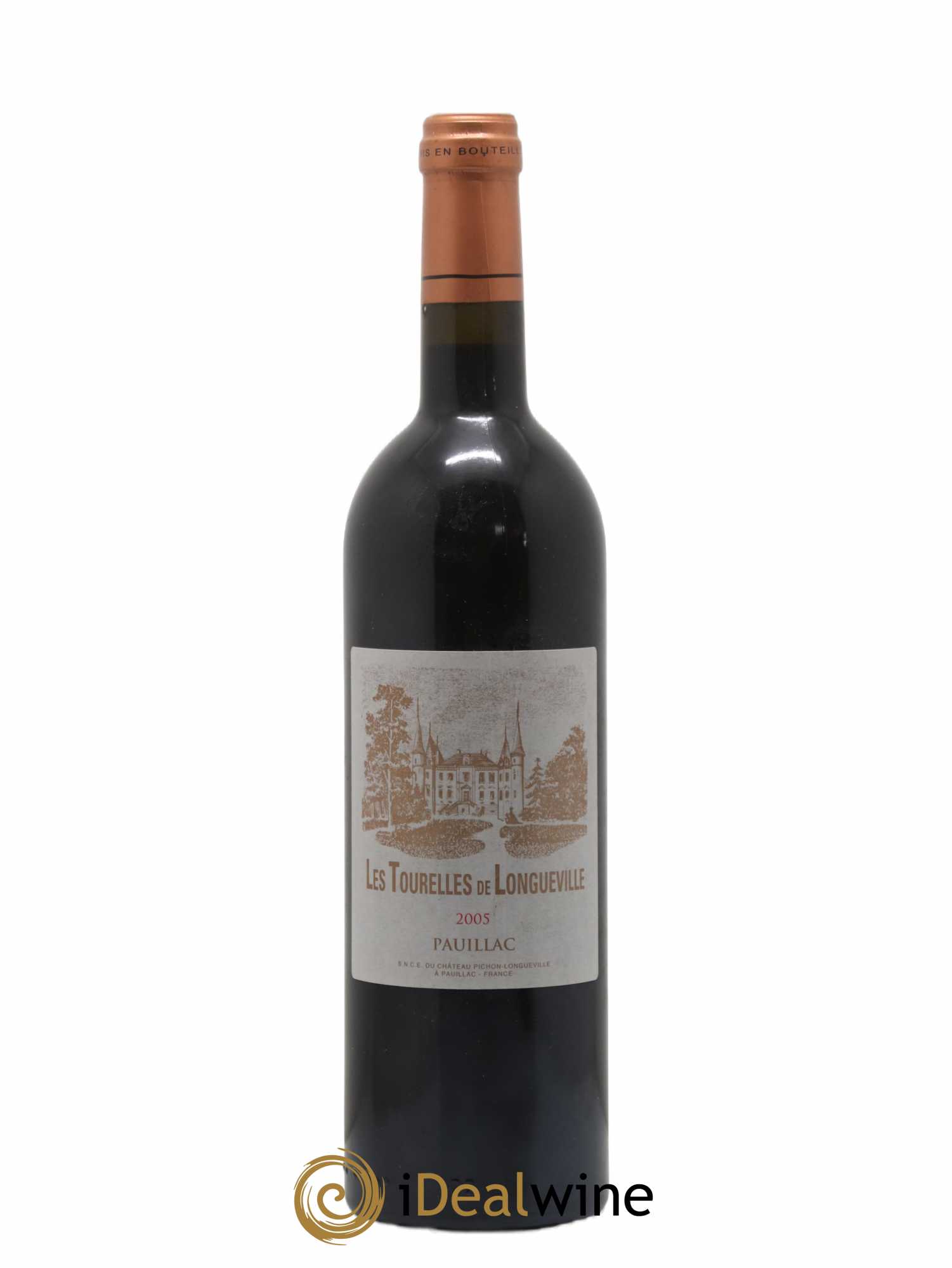 Les Tourelles de Longueville Second Vin 2005 - Lot de 1 bouteille - 0