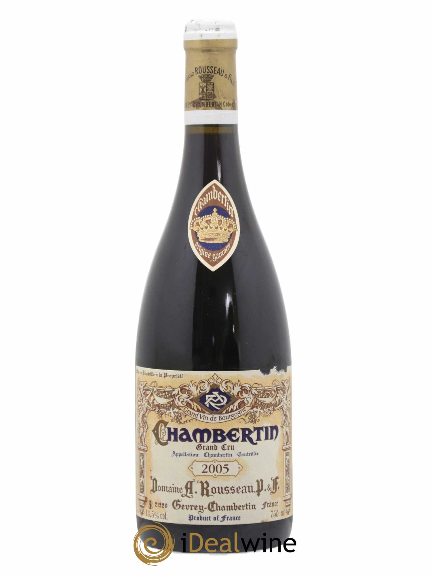Chambertin Grand Cru Armand Rousseau (Domaine) 2005 - Lot de 1 bouteille - 0