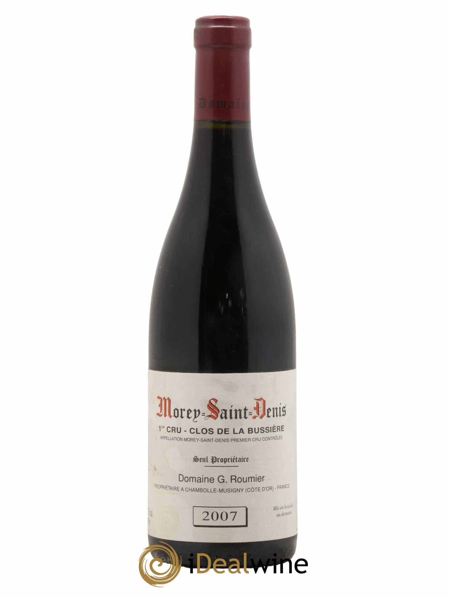 Morey-Saint-Denis 1er Cru Clos de la Bussière Georges Roumier (Domaine) 2007 - Lot de 1 bouteille - 0