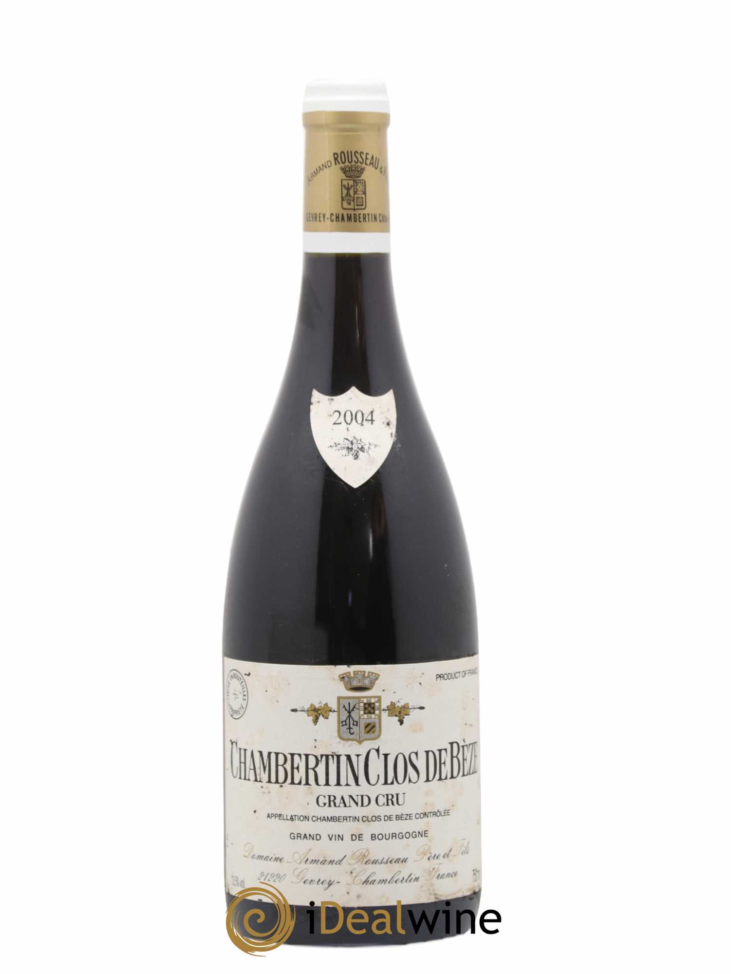 Chambertin Clos de Bèze Grand Cru Armand Rousseau (Domaine) 2004 - Lot de 1 bouteille - 0