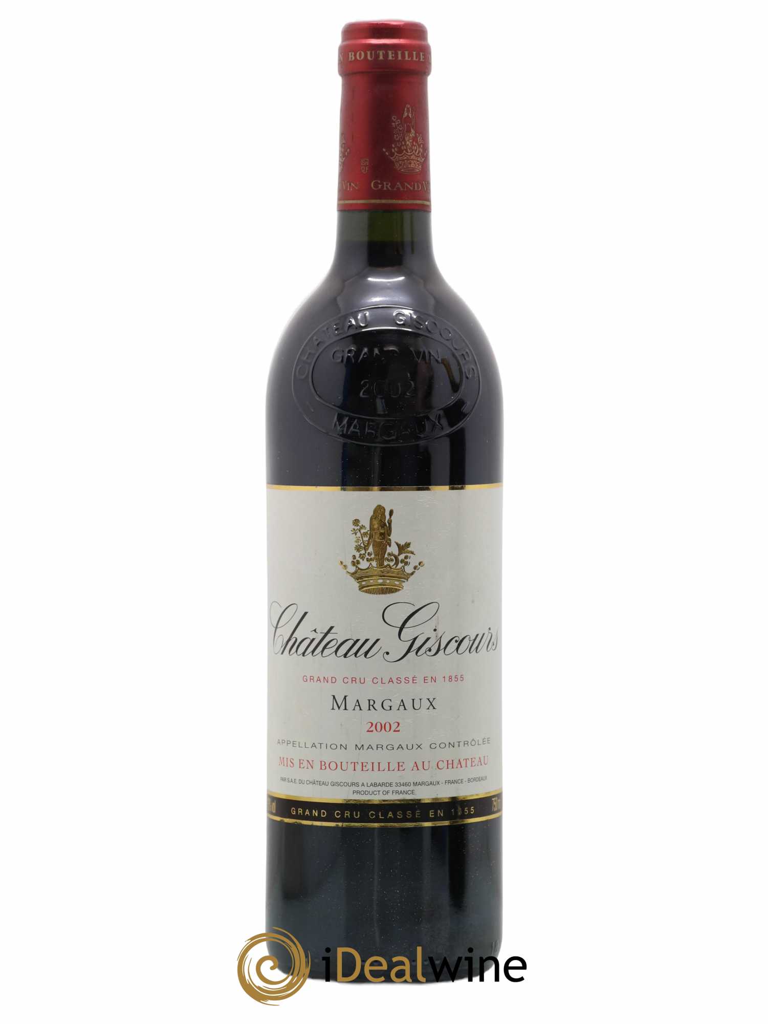 Château Giscours 3ème Grand Cru Classé 2002 - Lot de 1 bouteille - 0