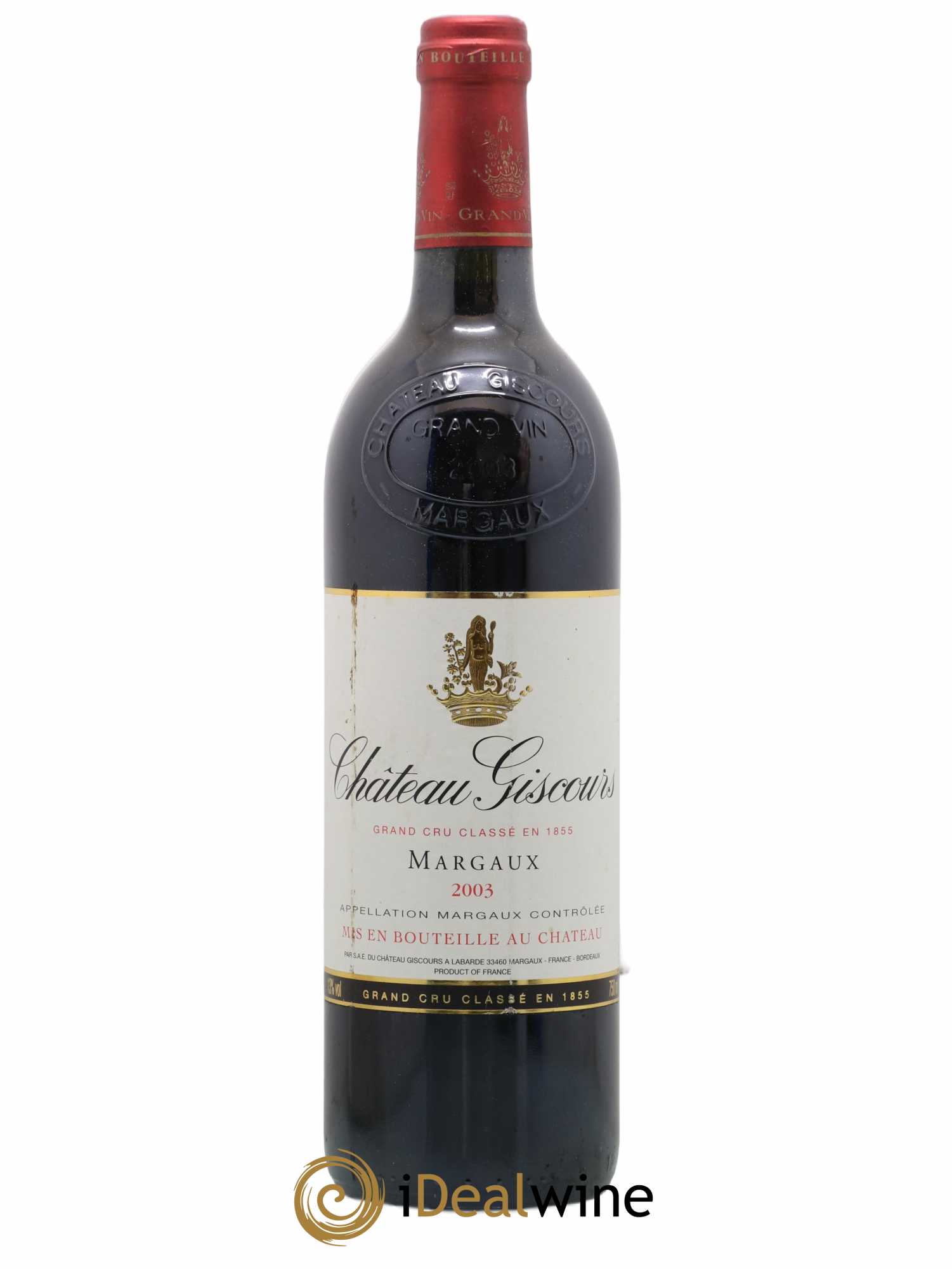 Château Giscours 3ème Grand Cru Classé 2003 - Lot de 1 bouteille - 0