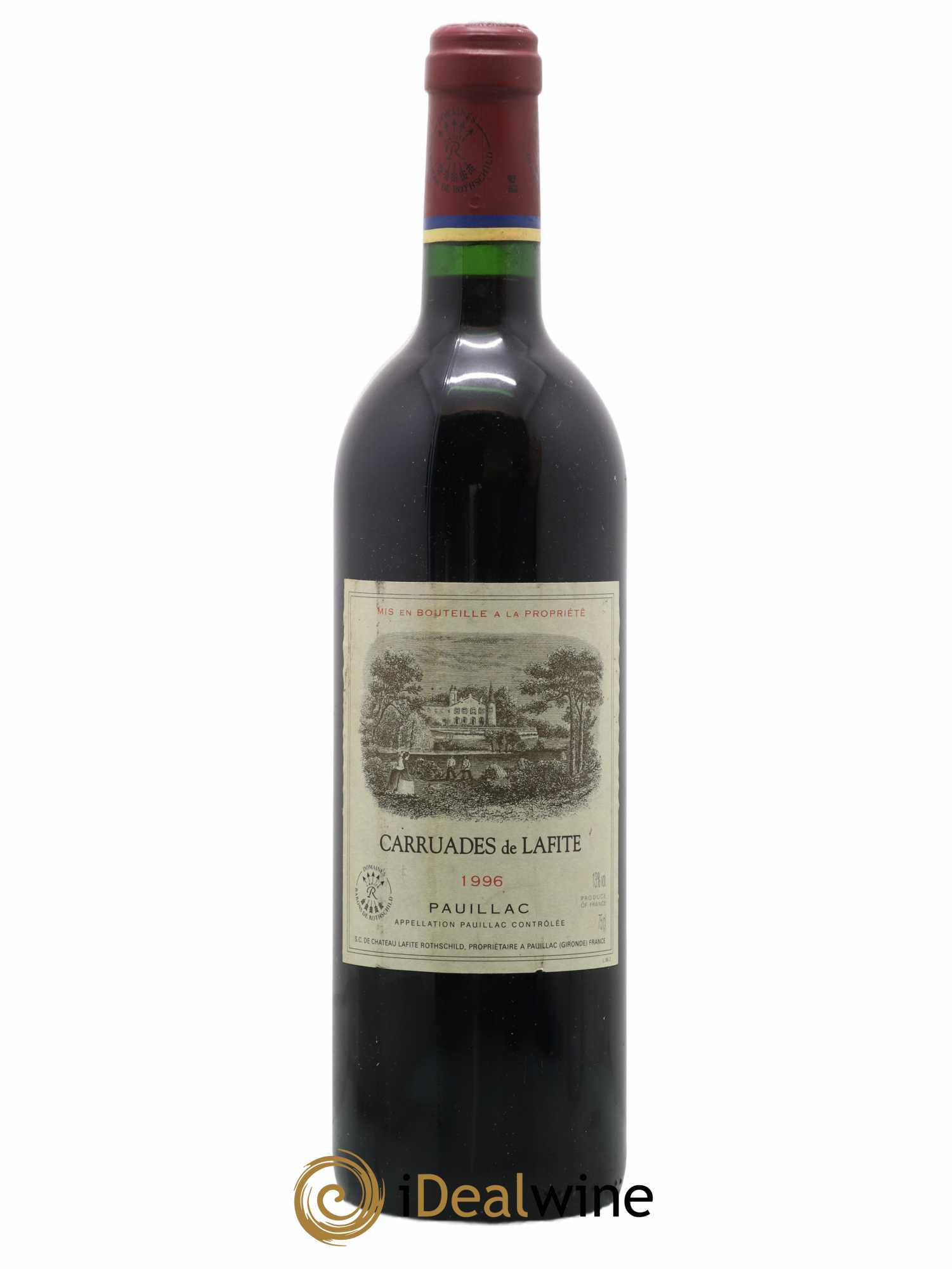 Carruades de Lafite Rothschild Second Vin 1996 - Lot de 1 bouteille - 0