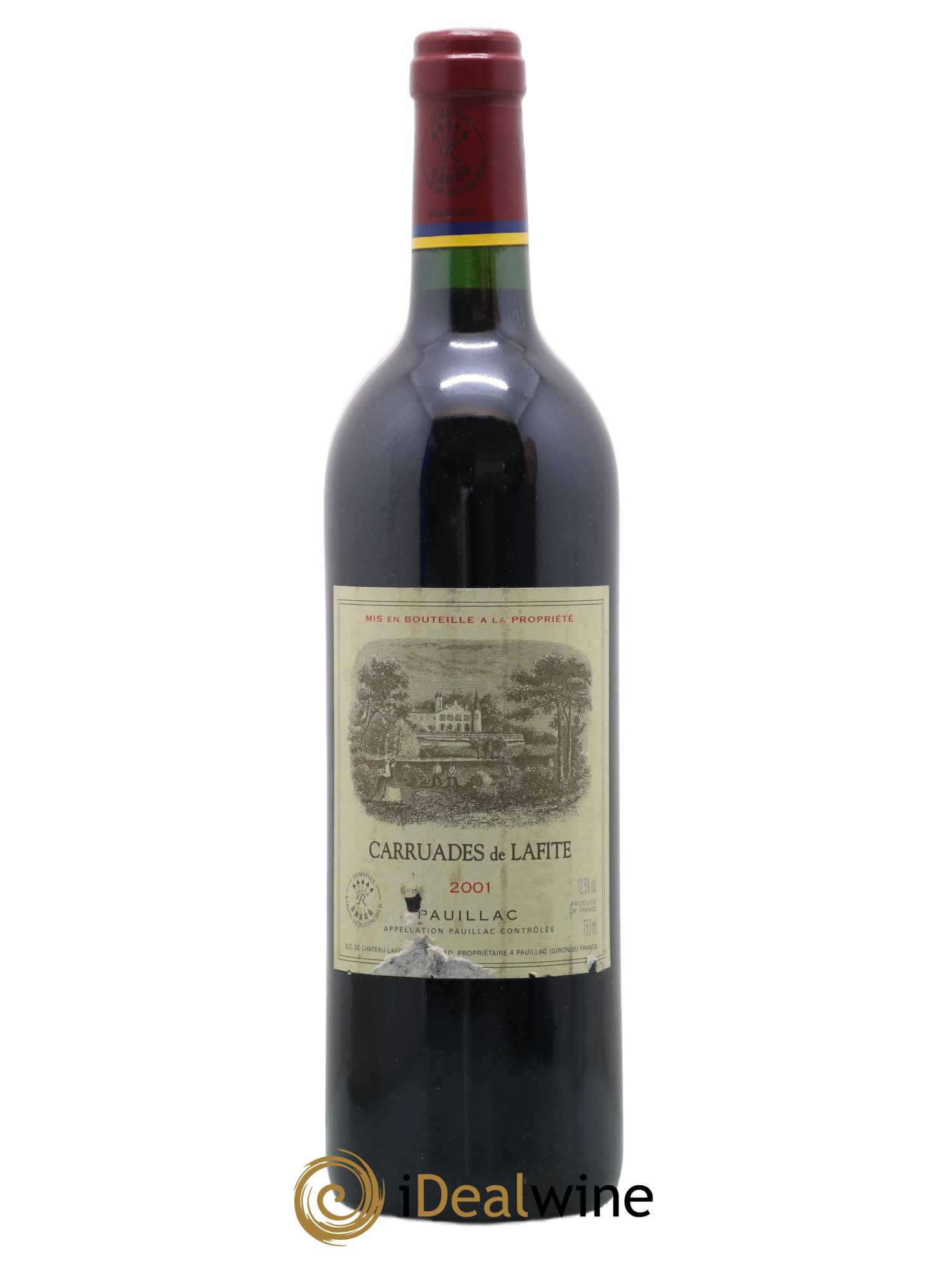 Carruades de Lafite Rothschild Second Vin 2001 - Lot de 1 bouteille - 0
