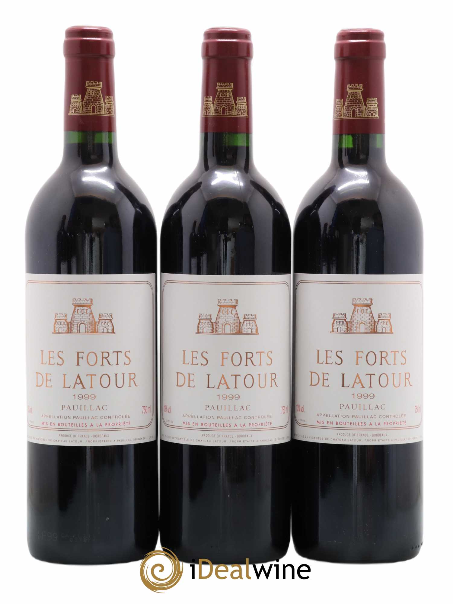 Les Forts de Latour Second Vin 1999 - Lot de 12 bouteilles - 1