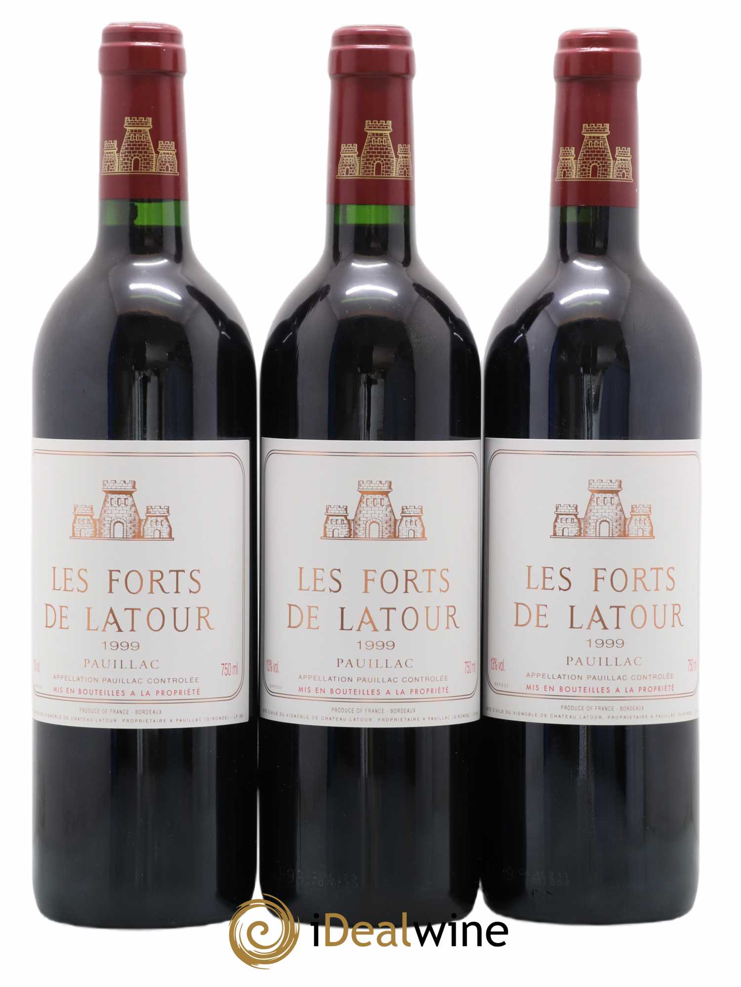 Les Forts de Latour Second Vin 1999 - Lot de 12 bouteilles - 4