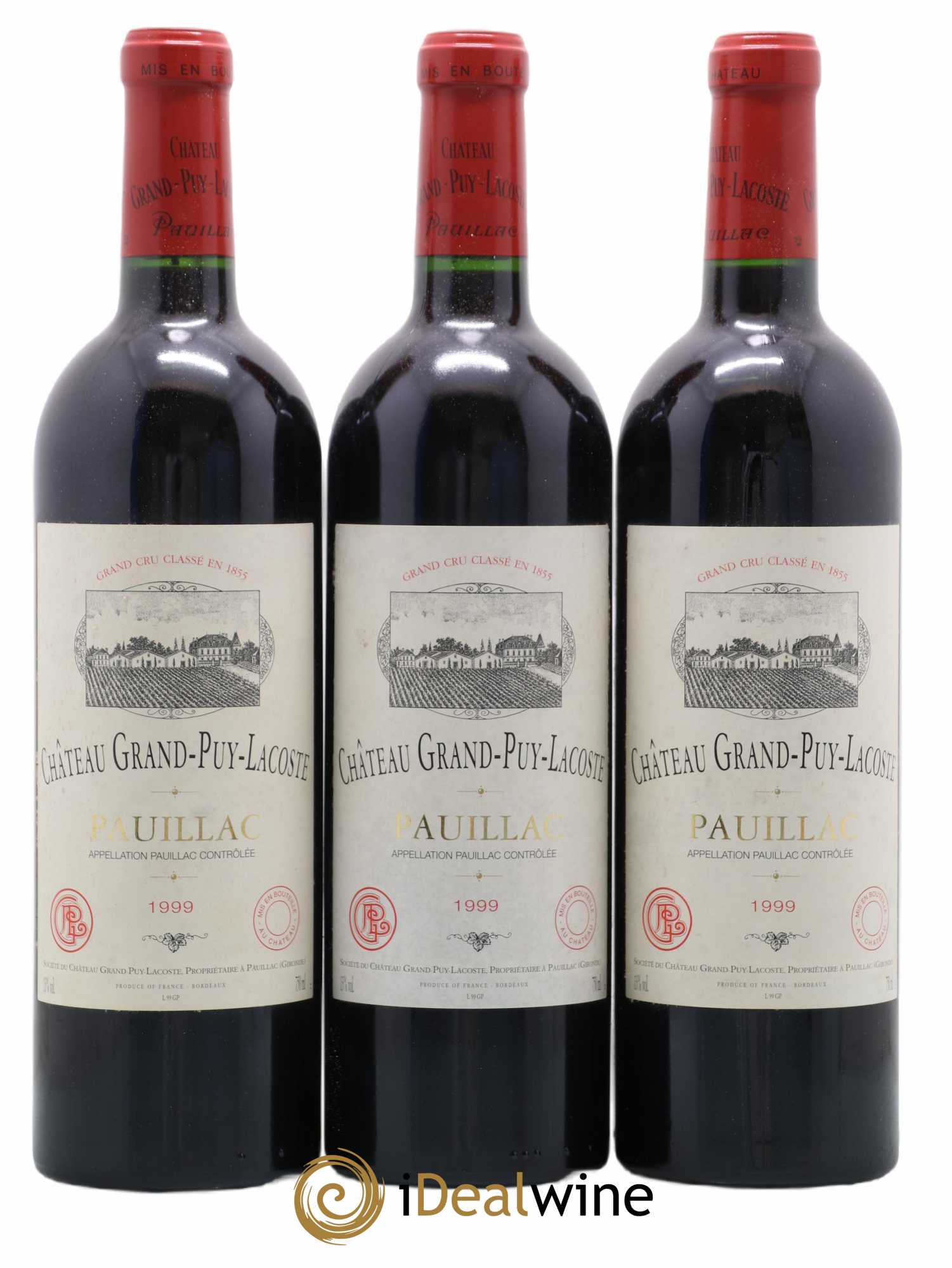 Château Grand Puy Lacoste 5ème Grand Cru Classé 1999 - Lot de 12 bouteilles - 4