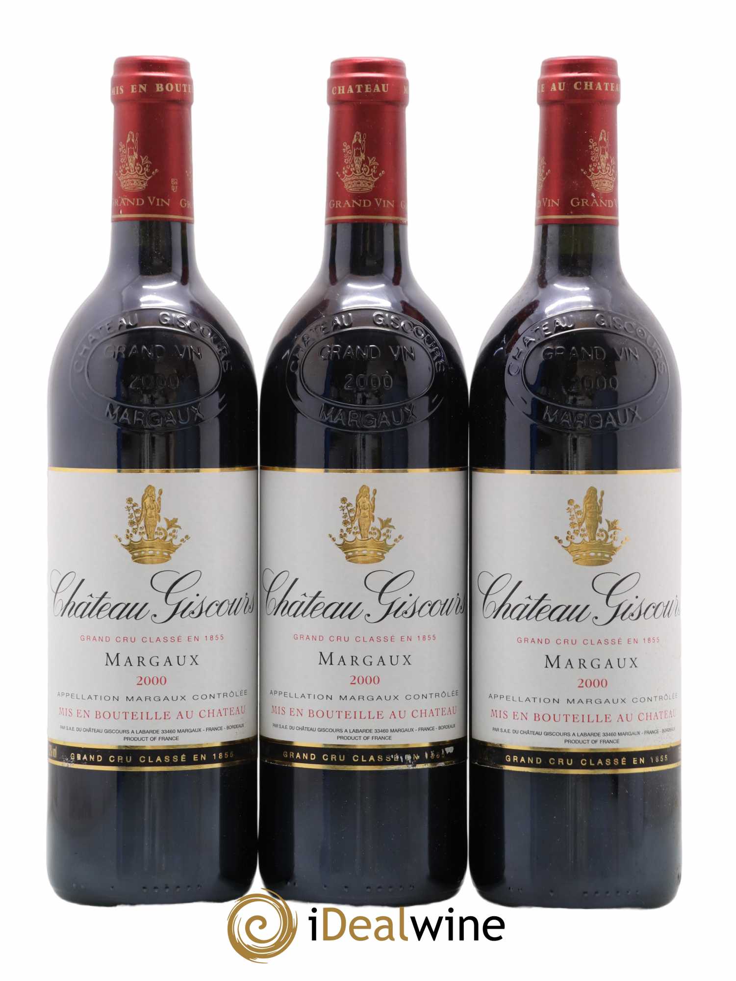Château Giscours 3ème Grand Cru Classé 2000 - Lot de 12 bouteilles - 1