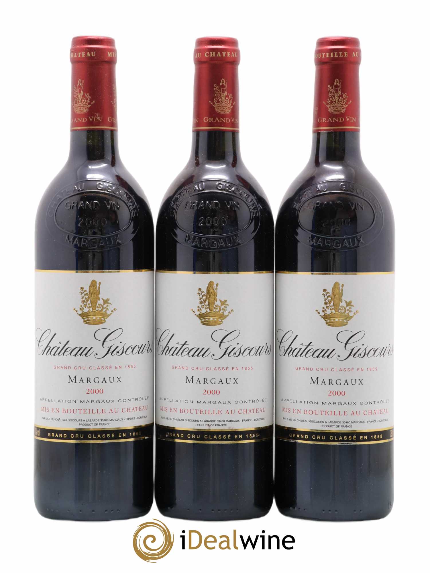 Château Giscours 3ème Grand Cru Classé 2000 - Lot de 12 bouteilles - 3