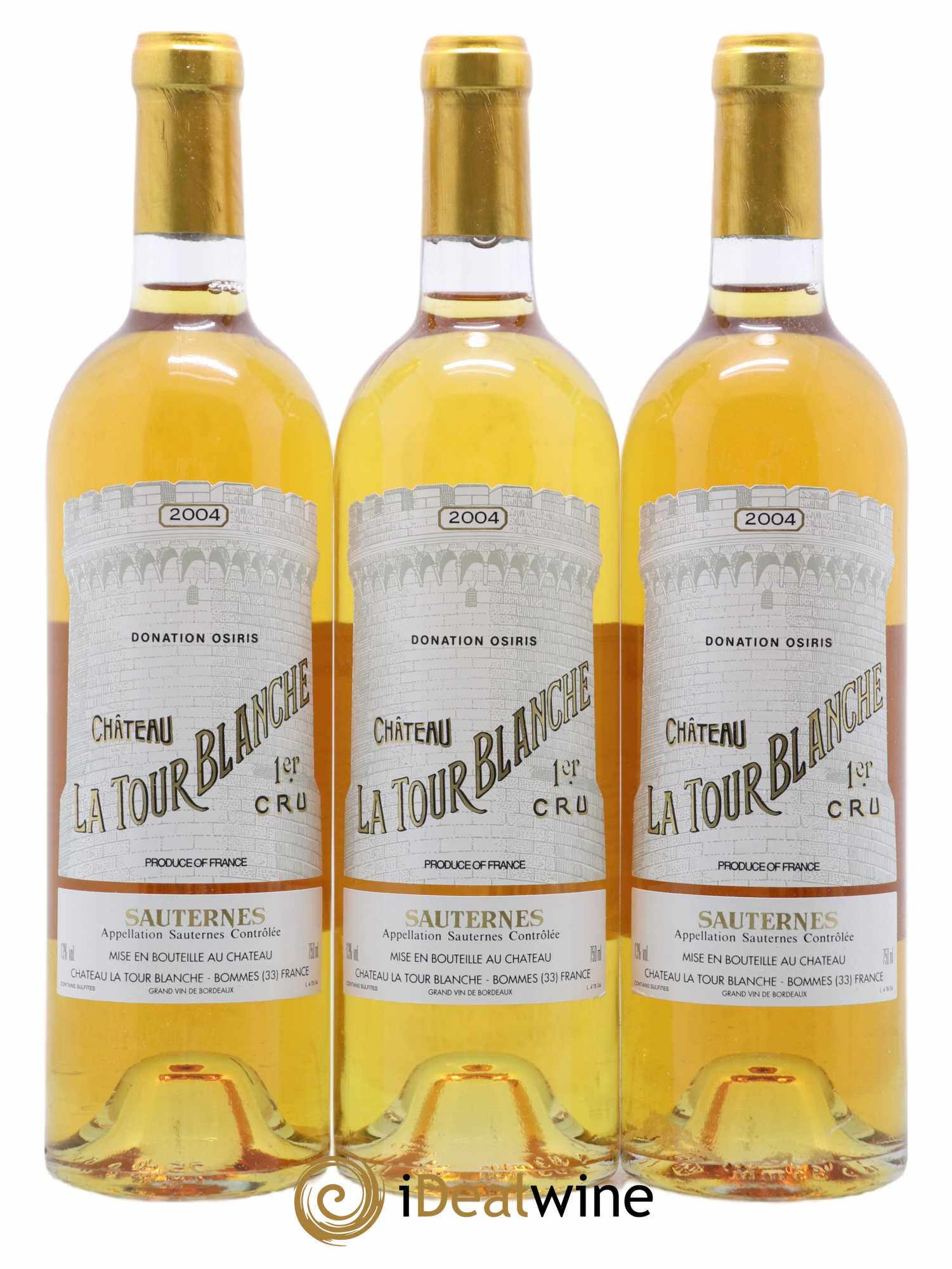 Château la Tour Blanche 1er Grand Cru Classé 2004 - Lotto di 12 bottiglie - 4