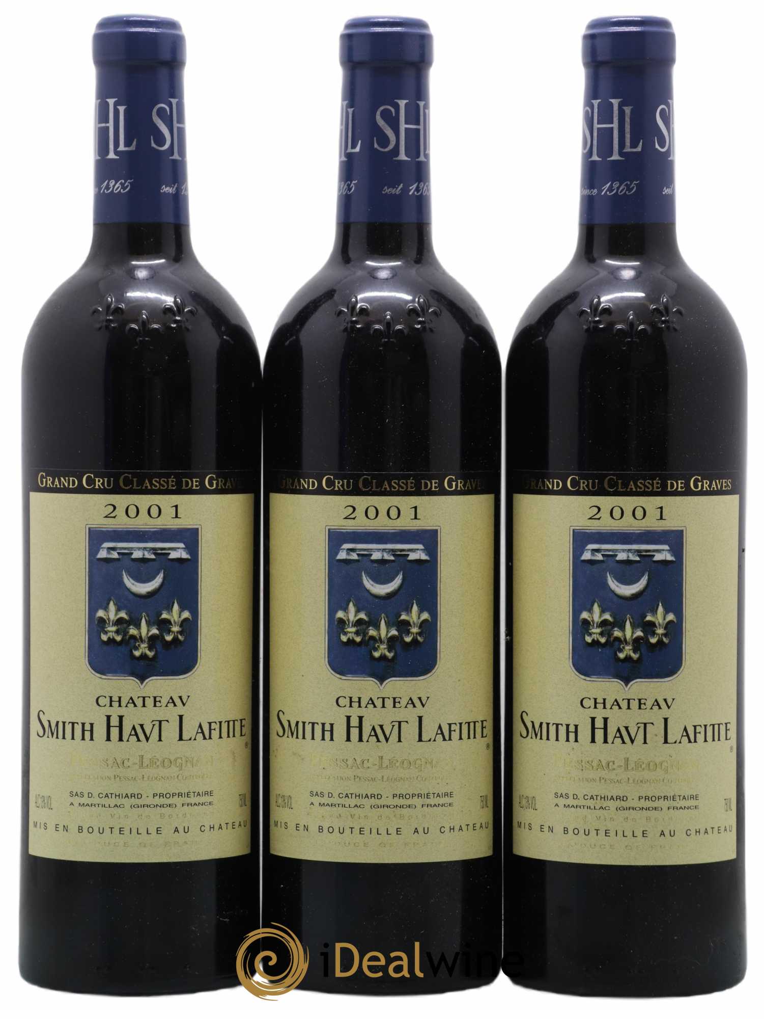 Château Smith Haut Lafitte Cru Classé de Graves 2001 - Lot de 6 bouteilles - 2