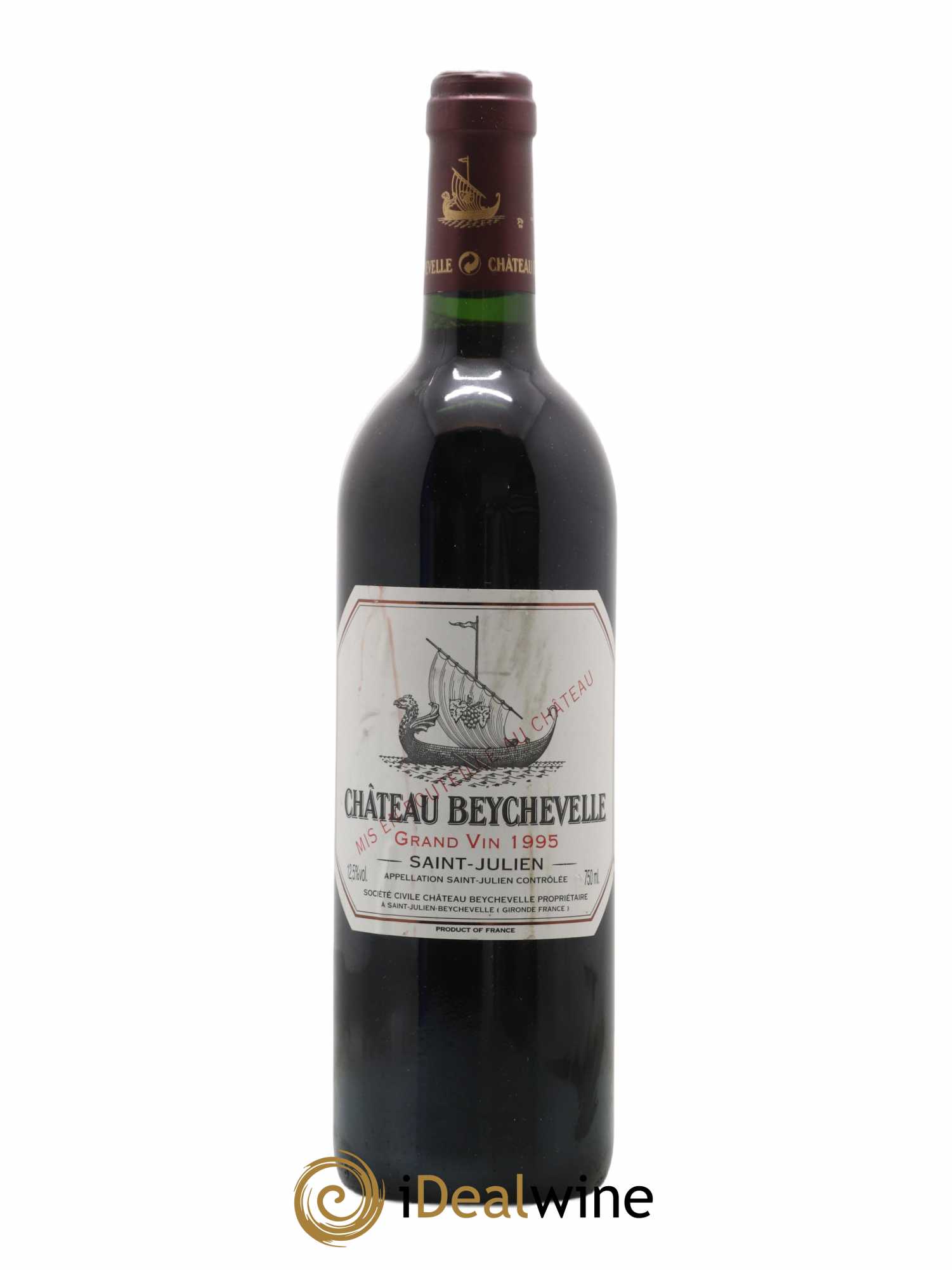 Château Beychevelle 4ème Grand Cru Classé 1995 - Lot de 1 bouteille - 0