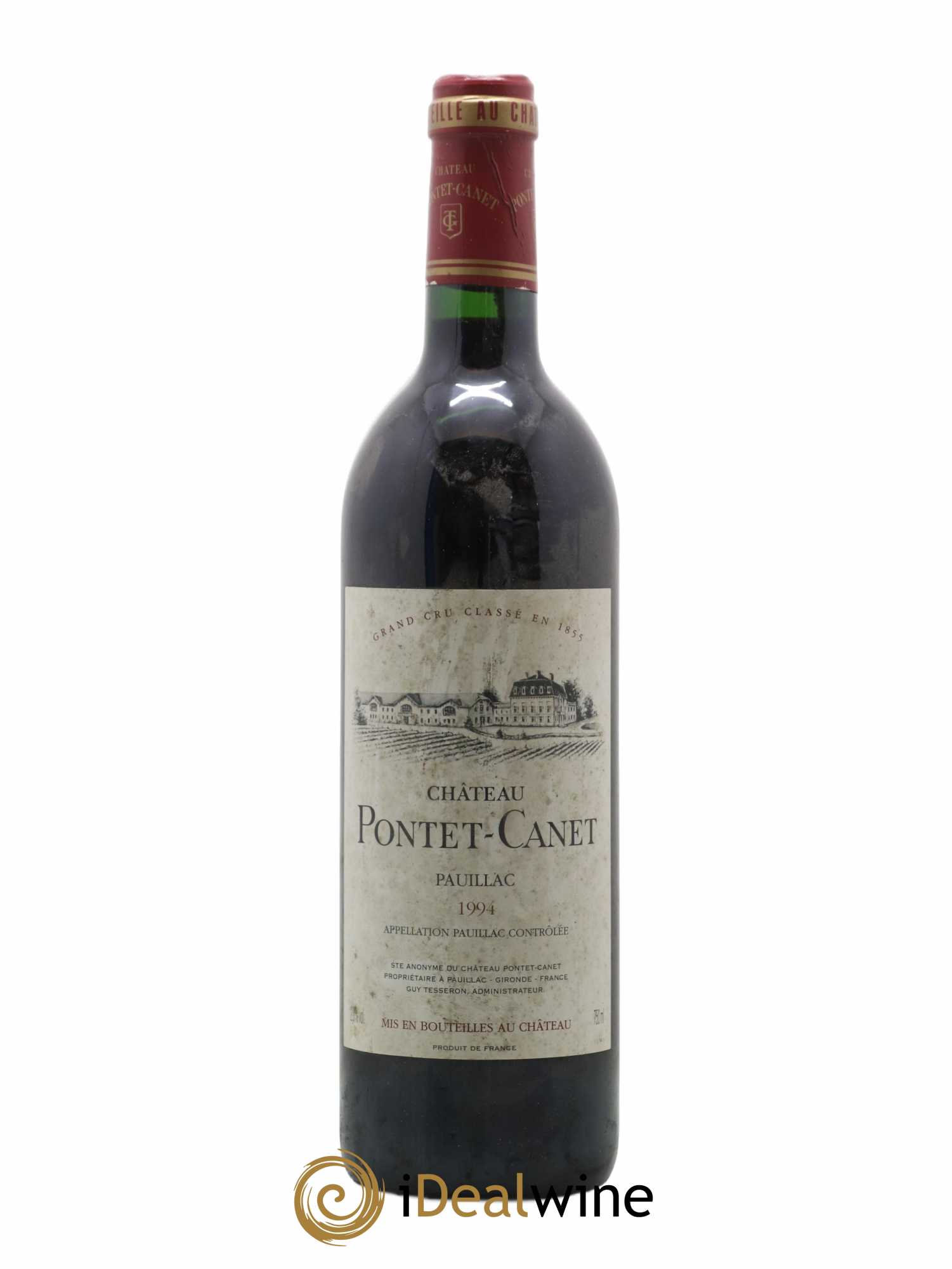 Château Pontet Canet 5ème Grand Cru Classé 1994 - Lot de 1 bouteille - 0