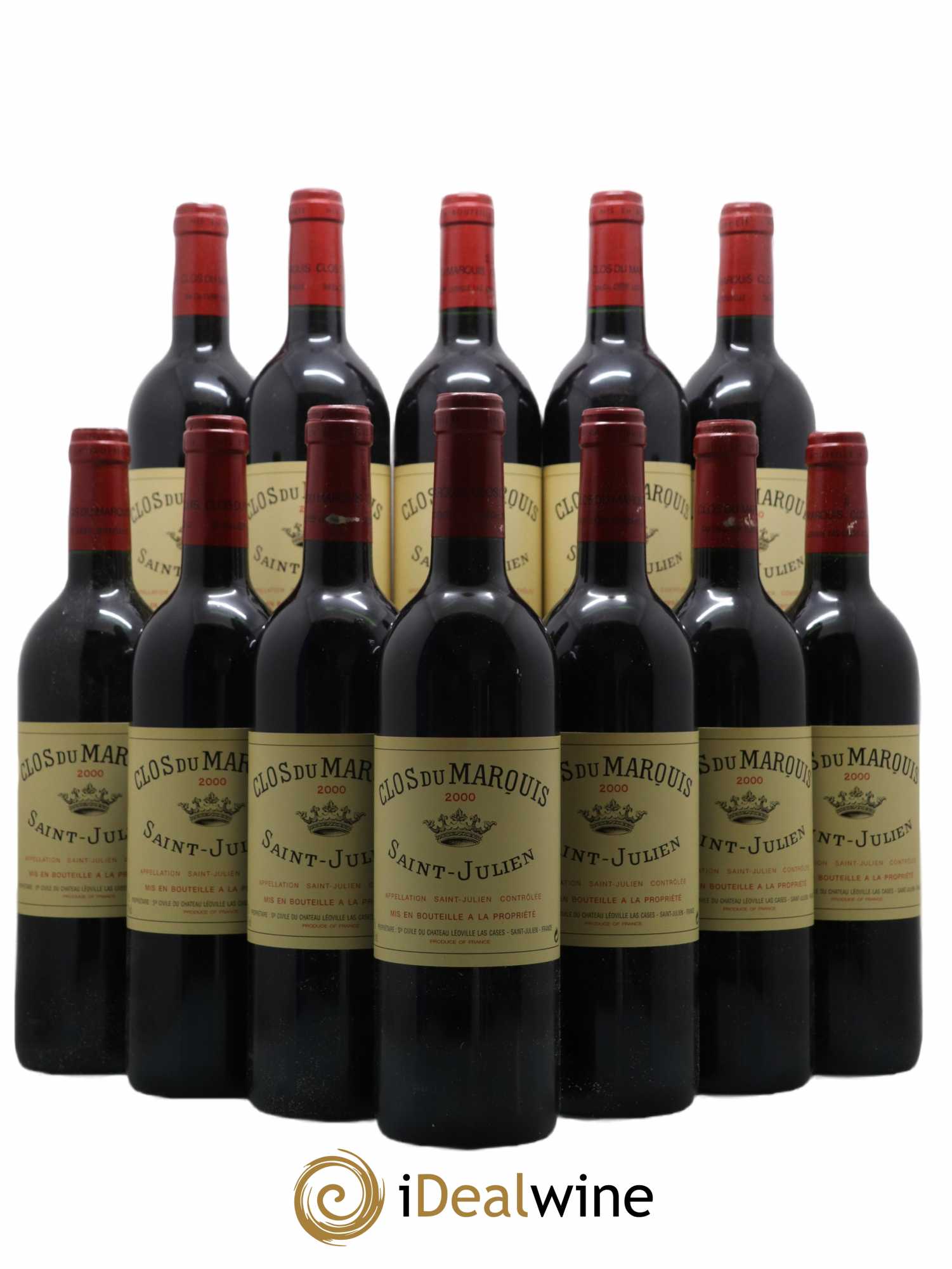 Clos du Marquis 2000 - Lot de 12 bouteilles - 0