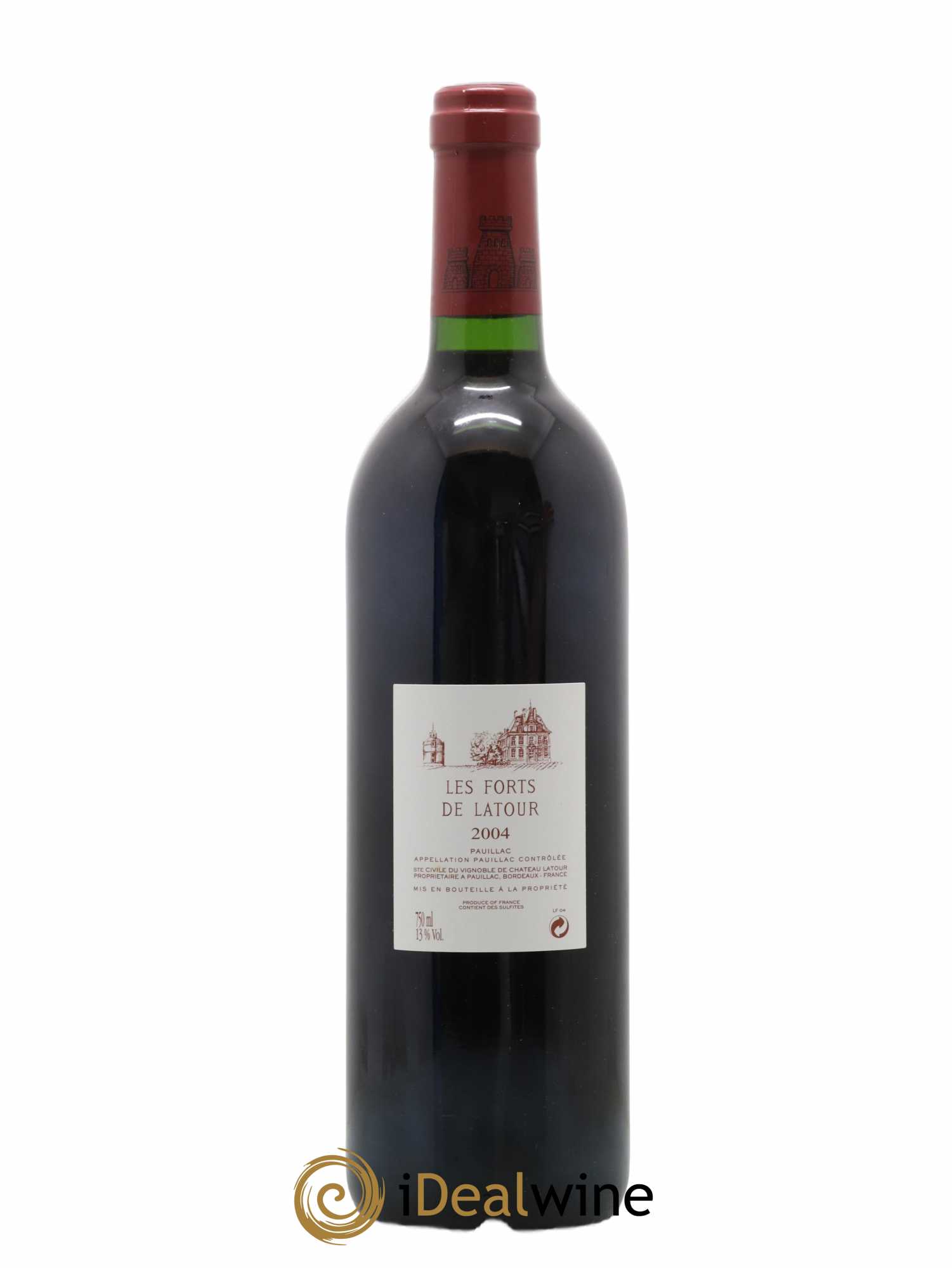 Les Forts de Latour Second Vin 2004 - Lot de 1 bouteille - 1