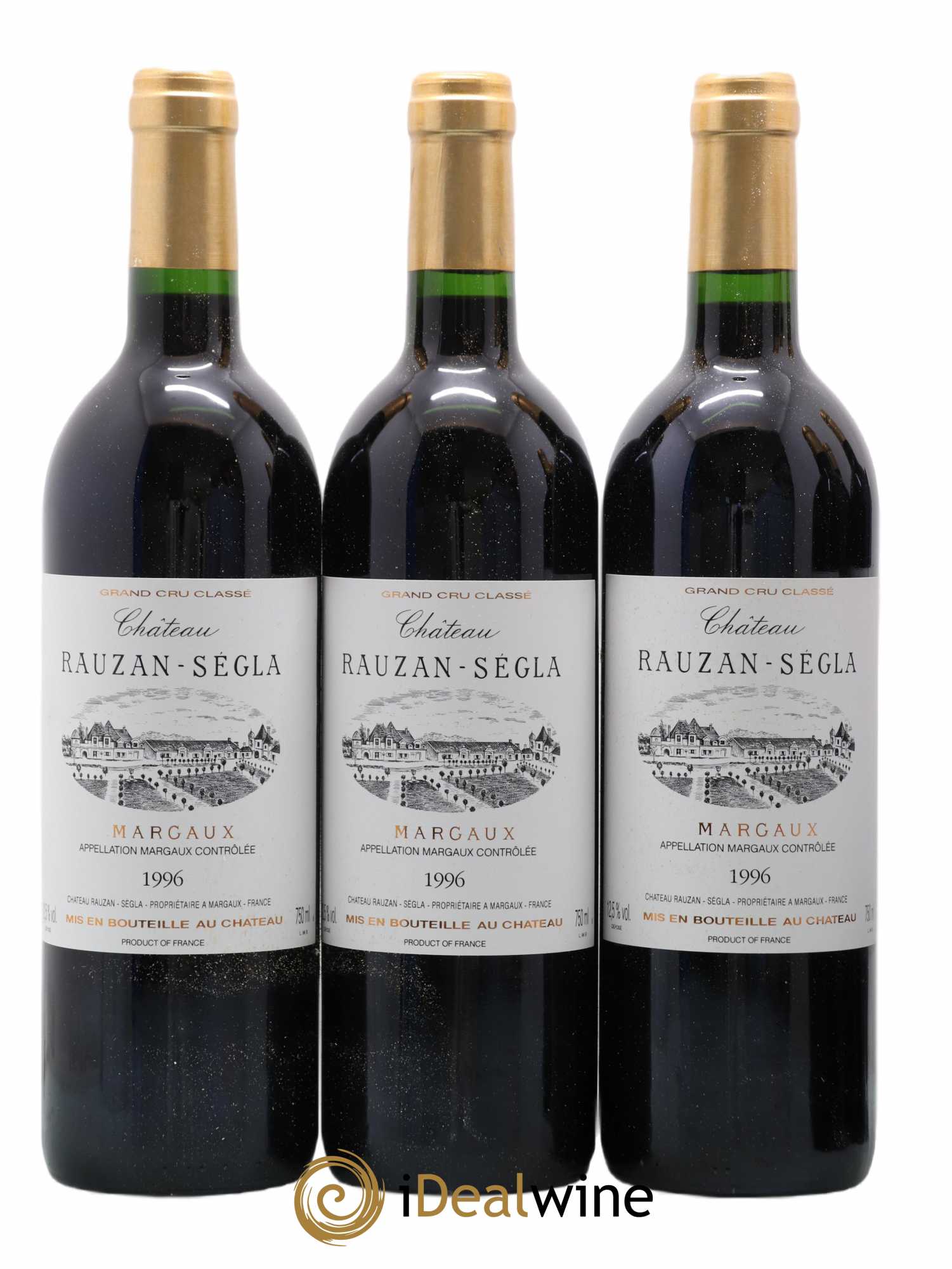 Château Rauzan Ségla Grand Cru Classé 1996 - Lot de 12 bouteilles - 4