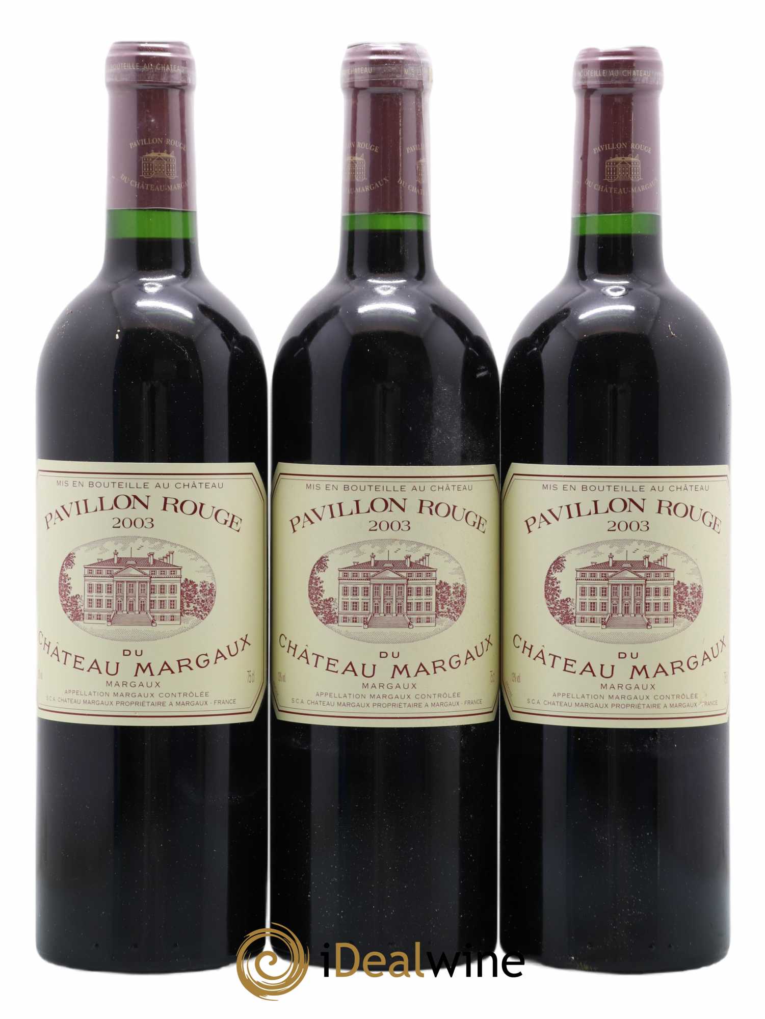 Pavillon Rouge du Château Margaux Second Vin 2003 - Lot de 6 bouteilles - 1