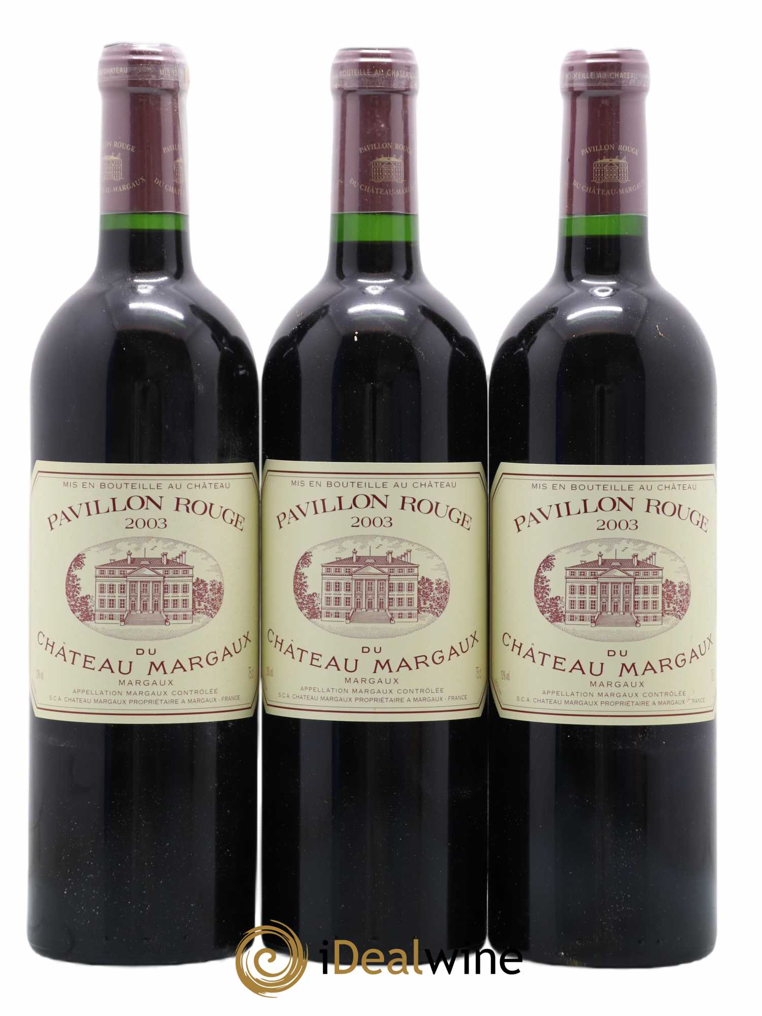 Pavillon Rouge du Château Margaux Second Vin 2003 - Lot de 6 bouteilles - 2