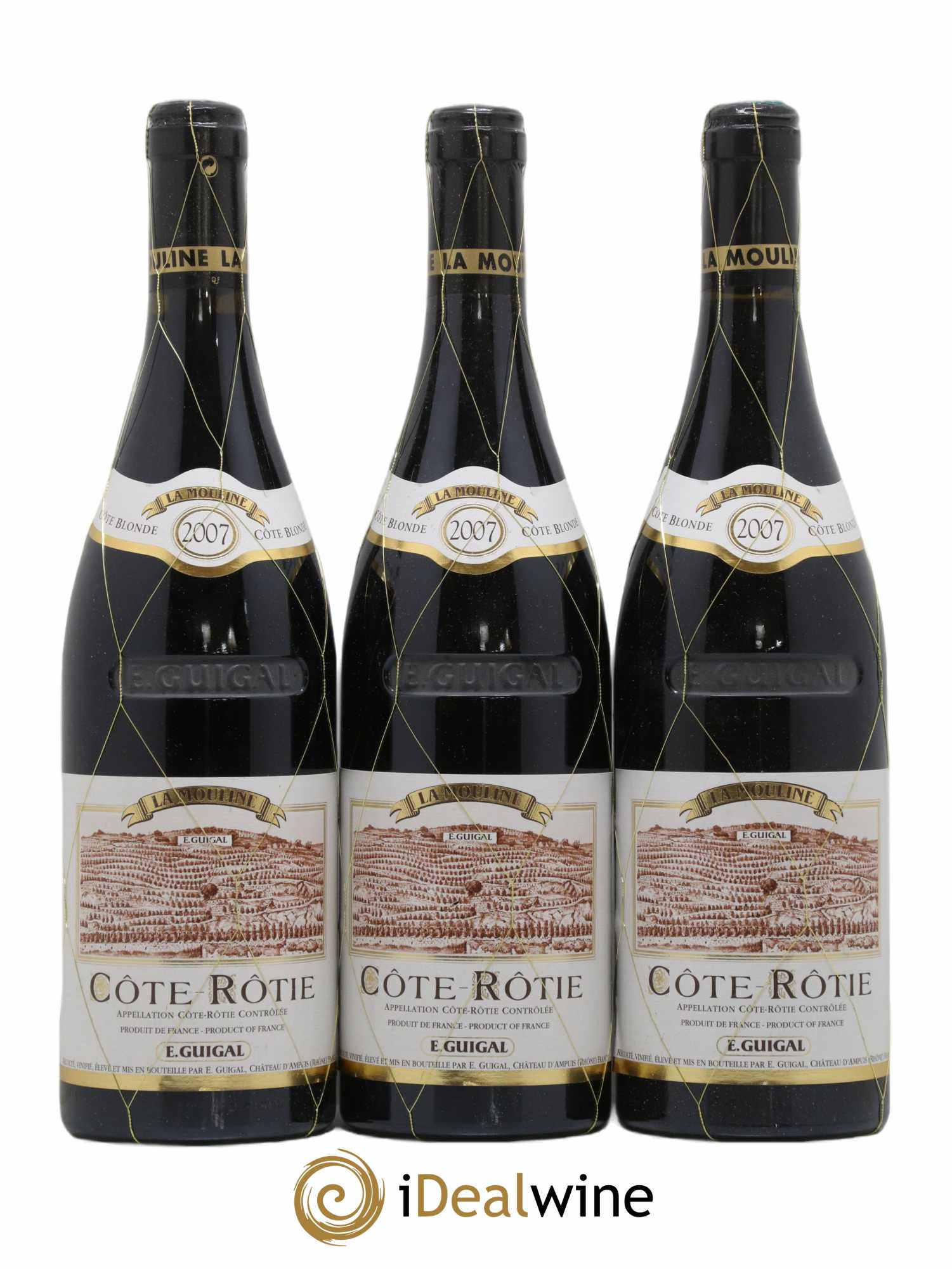 Côte-Rôtie La Mouline Guigal 2007 - Lot de 6 bouteilles - 1