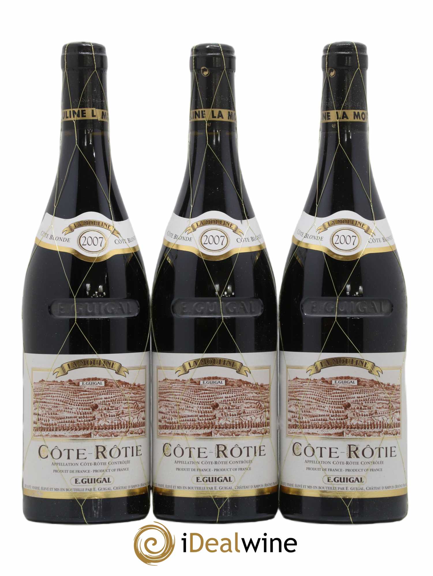 Côte-Rôtie La Mouline Guigal 2007 - Lot de 6 bouteilles - 3